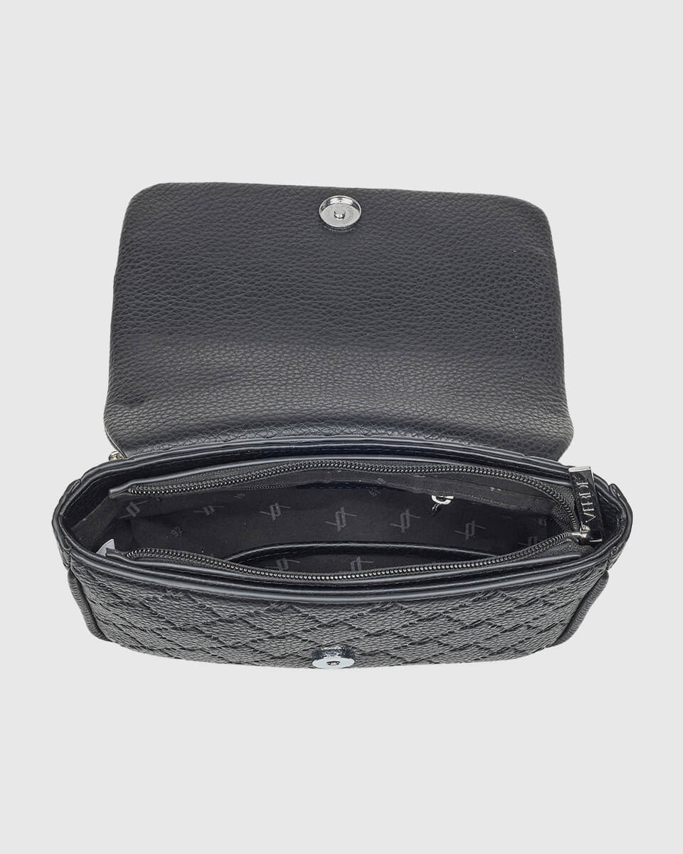 VERDE ΓΥΝΑΙΚΕΙΑ ΤΣΑΝΤΑ ΩΜΟΥ 16-8044 ΜΑΥΡΟ