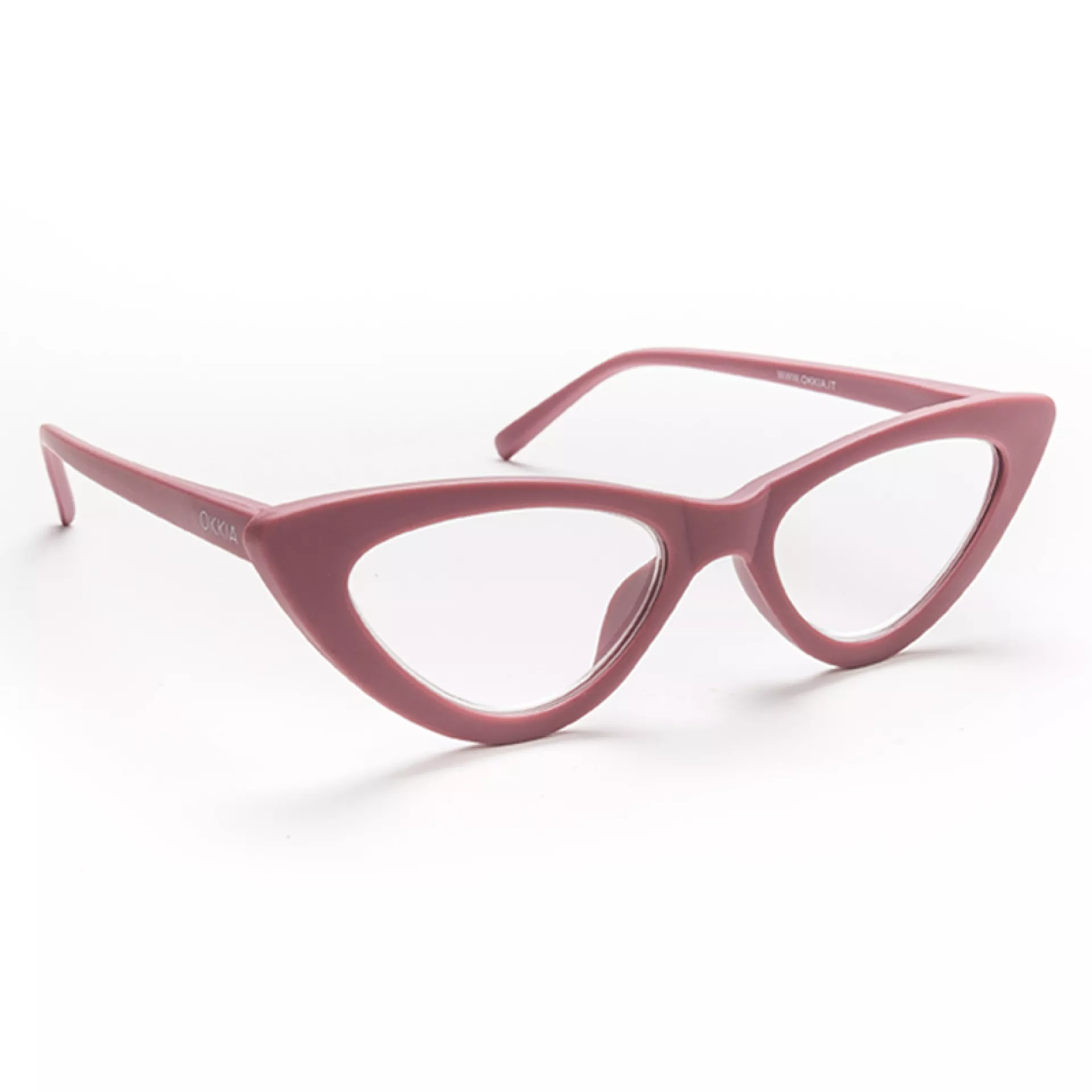 Γυαλιά διαβάσματος πρεσβυωπίας okkia Adriana Small Cat Eye -  Red pear