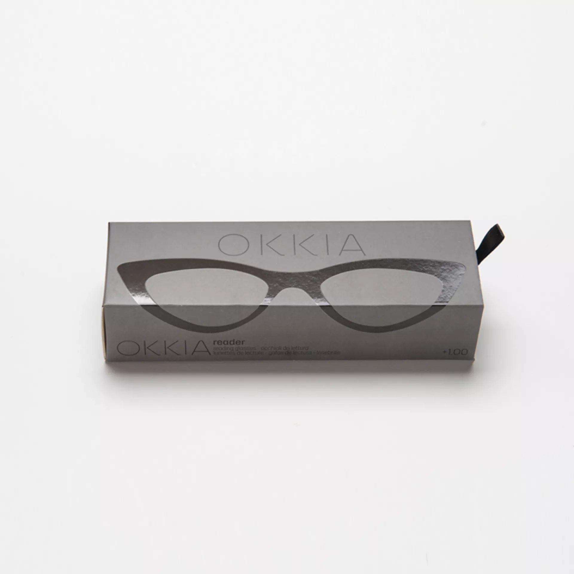 Γυαλιά διαβάσματος πρεσβυωπίας okkia Adriana Small Cat Eye - Black