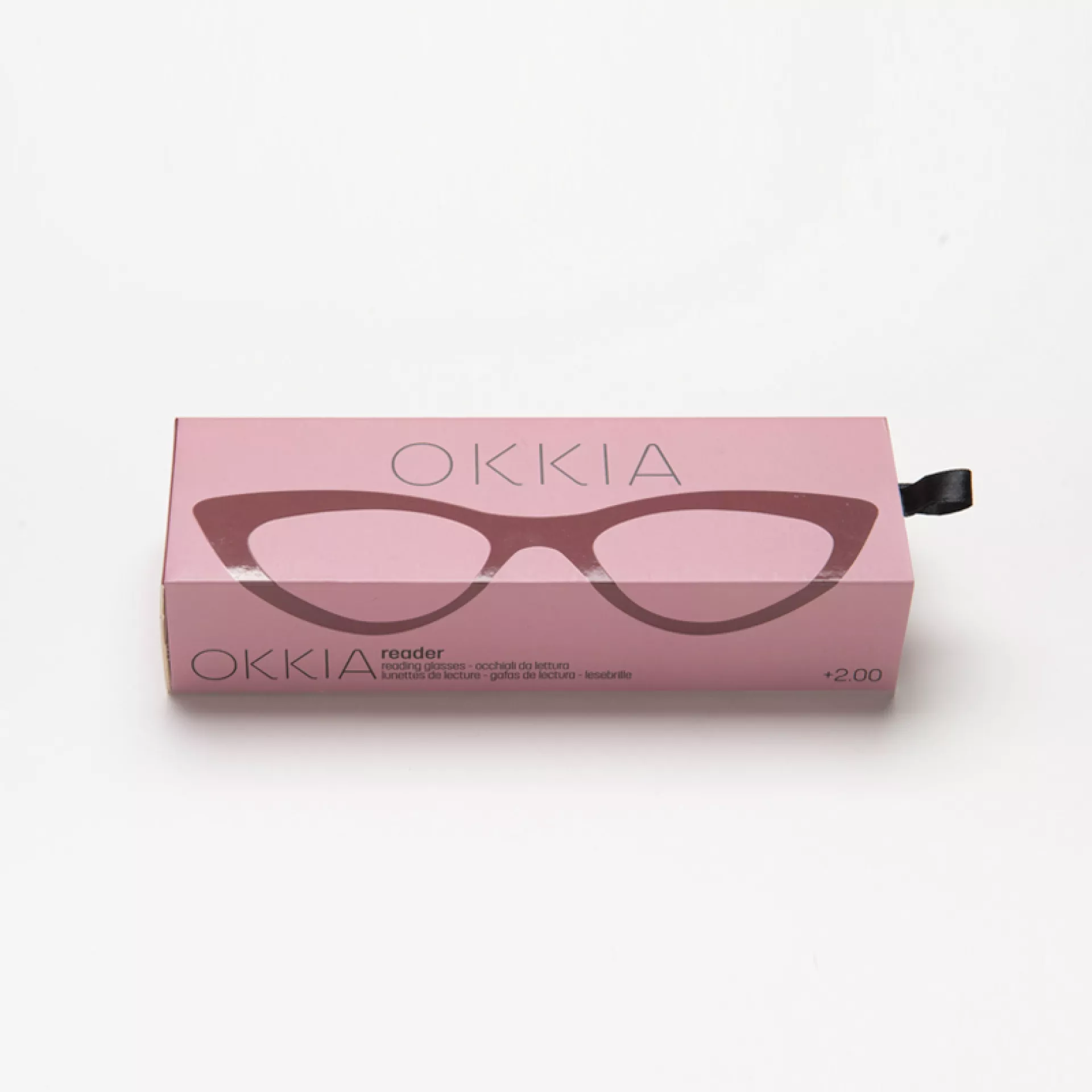 Γυαλιά διαβάσματος πρεσβυωπίας okkia Adriana Small Cat Eye -  Red pear