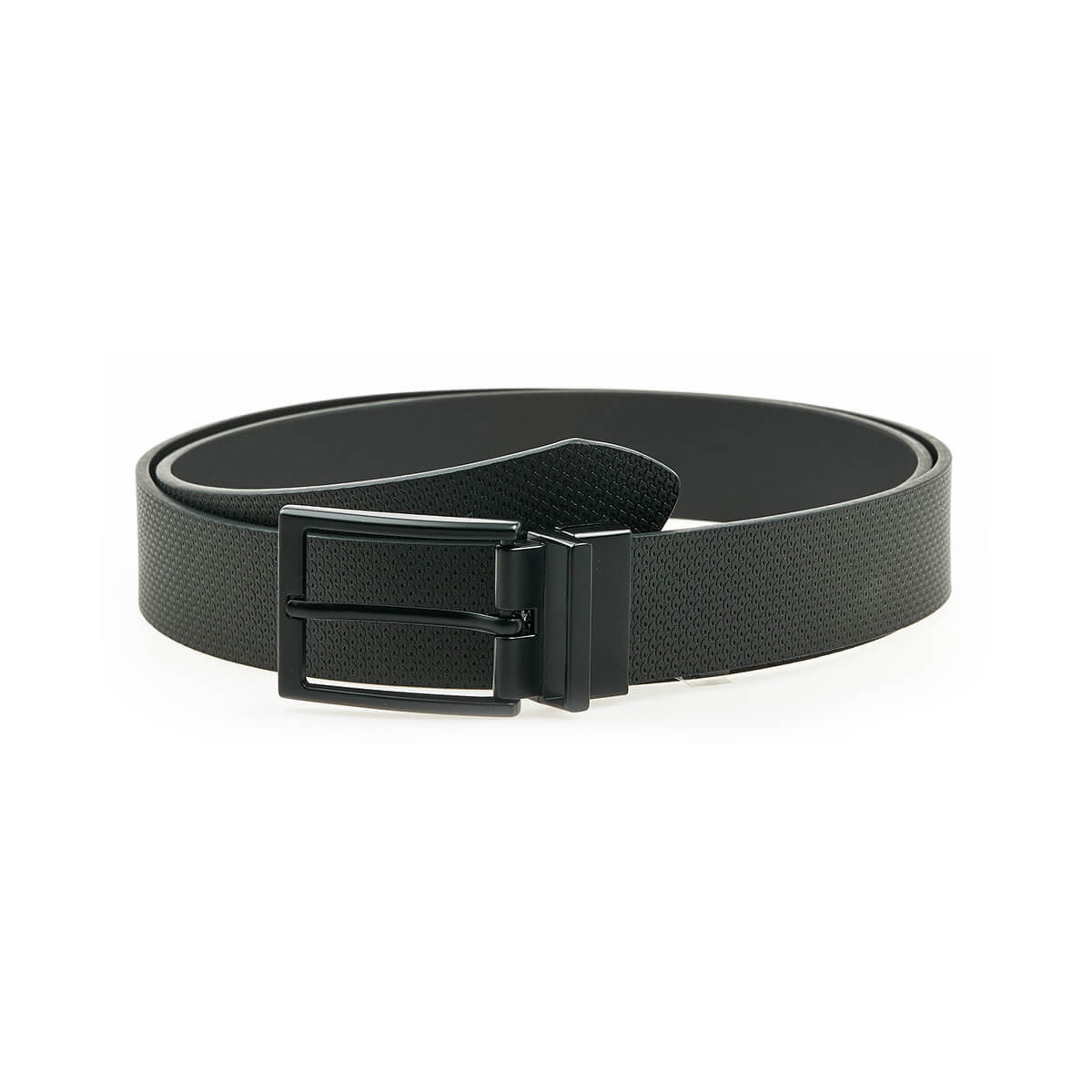 Verde Ανδρική Ζώνη 17-0197 απο Δέρμα 120cm Γκρι Μαύρο