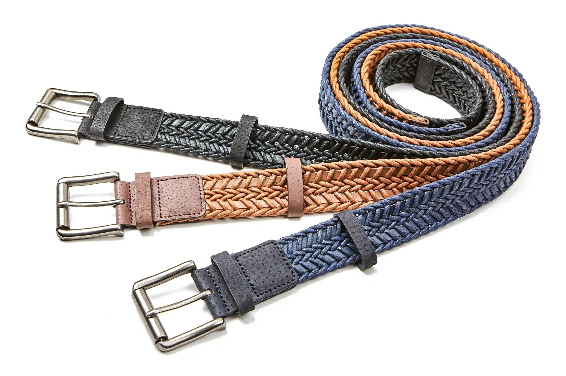 Verde Ανδρική Ζώνη Δερμάτινη 125cm 17-172  μαύρο