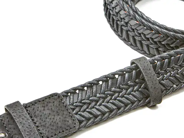 Verde Ανδρική Ζώνη Δερμάτινη 125cm 17-172  μαύρο