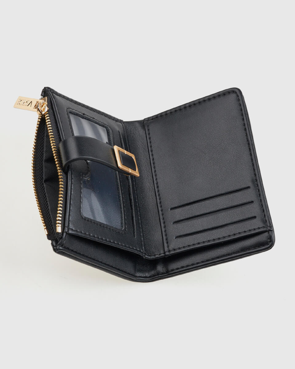 VERDE ΓΥΝΑΙΚΕΙΟ ΠΟΡΤΟΦΟΛΙ 18-0001558 ANIMAL PRINT ΜΑΥΡΟ