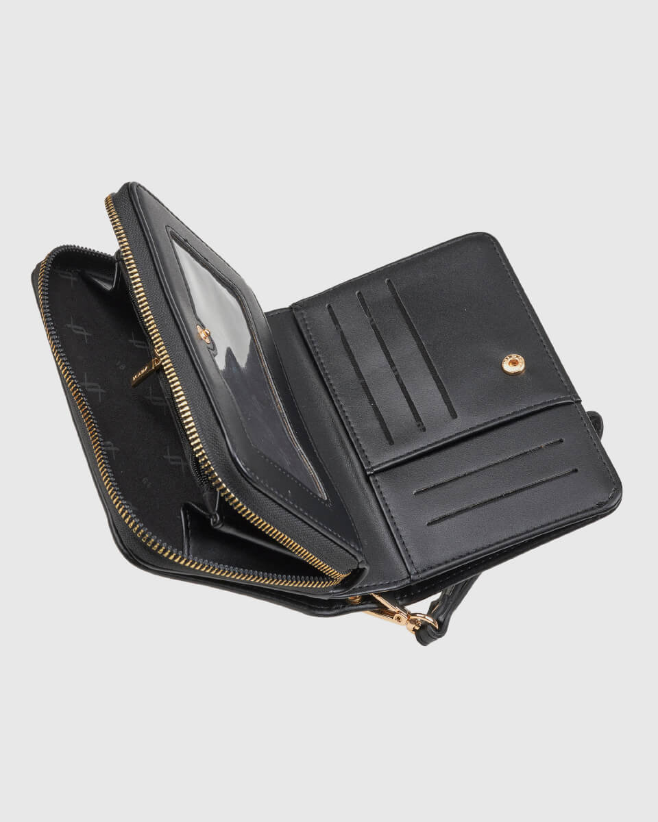 VERDE ΓΥΝΑΙΚΕΙΟ ΠΟΡΤΟΦΟΛΙ 18-0001562 ΜΑΥΡΟ