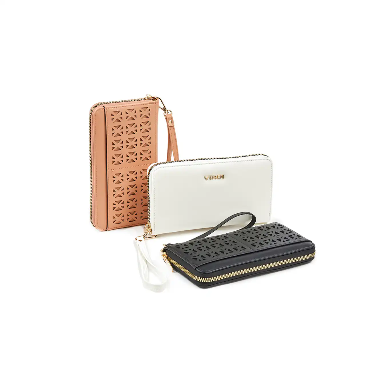 Verde Γυναικείο Πορτοφόλι μεγάλου μεγέθους 18-1163 nude