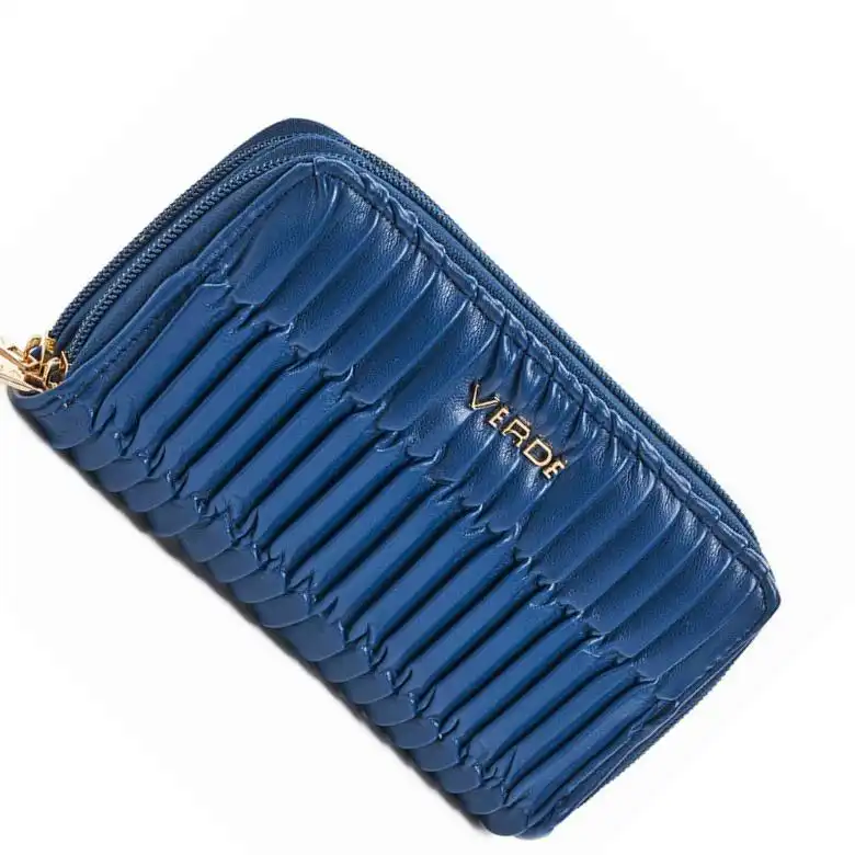 Verde Γυναικείο Πορτοφόλι Μεγάλο 18-1220 Μπλε