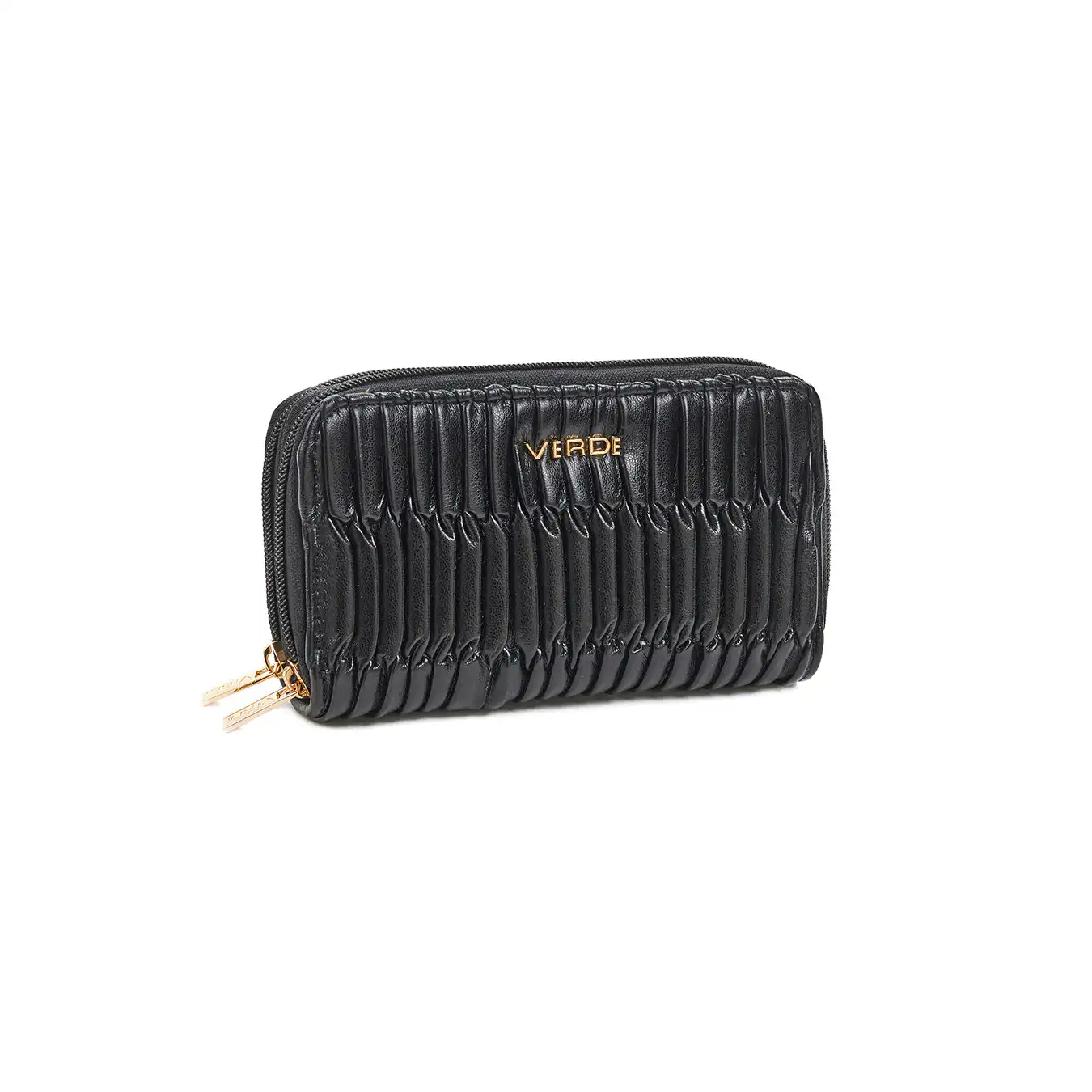 Verde Γυναικείο Πορτοφόλι Μεγάλο 18-1220 Μαύρο