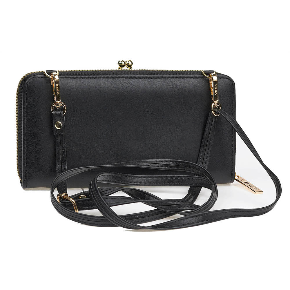 VERDE ΓΥΝΑΙΚΕΙΟ ΠΟΡΤΟΦΟΛΙ 18-1265 ΜΑΥΡΟ