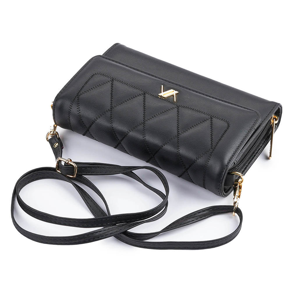 VERDE ΓΥΝΑΙΚΕΙΟ ΠΟΡΤΟΦΟΛΙ 18-1266 ΜΑΥΡΟ