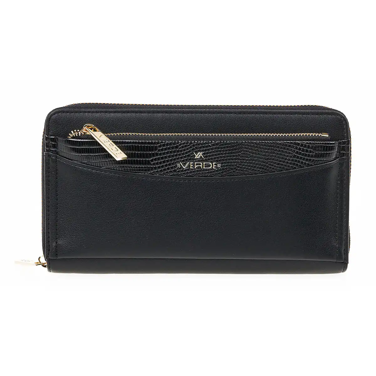 Verde Γυναικείο Πορτοφόλι 18-1355 Μαύρο
