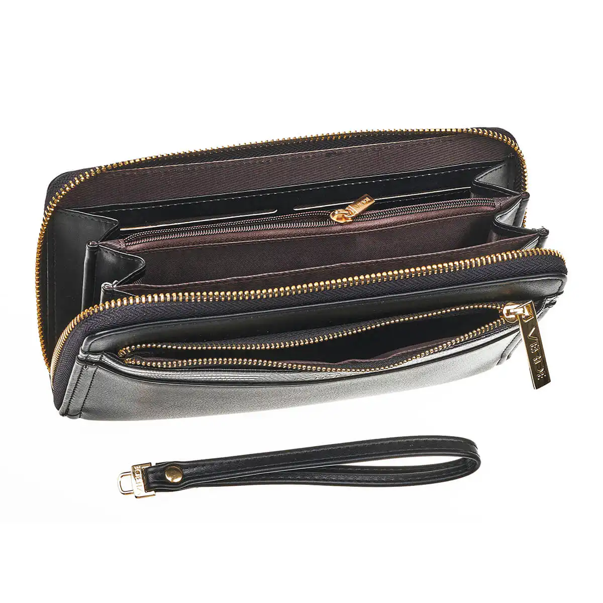 Verde Γυναικείο Πορτοφόλι 18-1355 Μαύρο