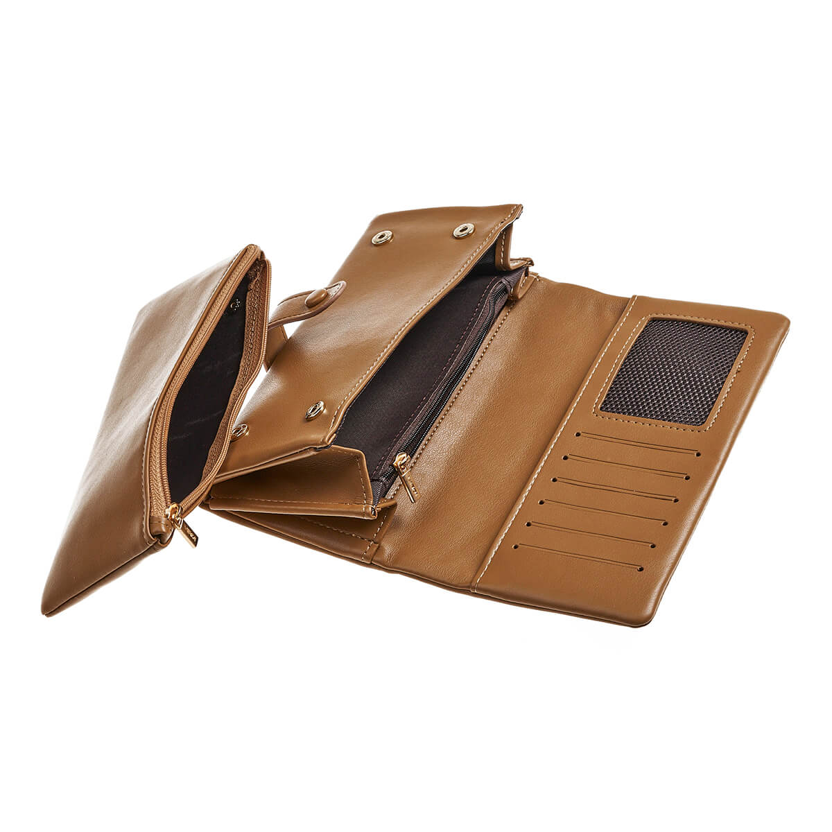 Verde Γυναικείο Πορτοφόλι 18-1356 Μπεζ