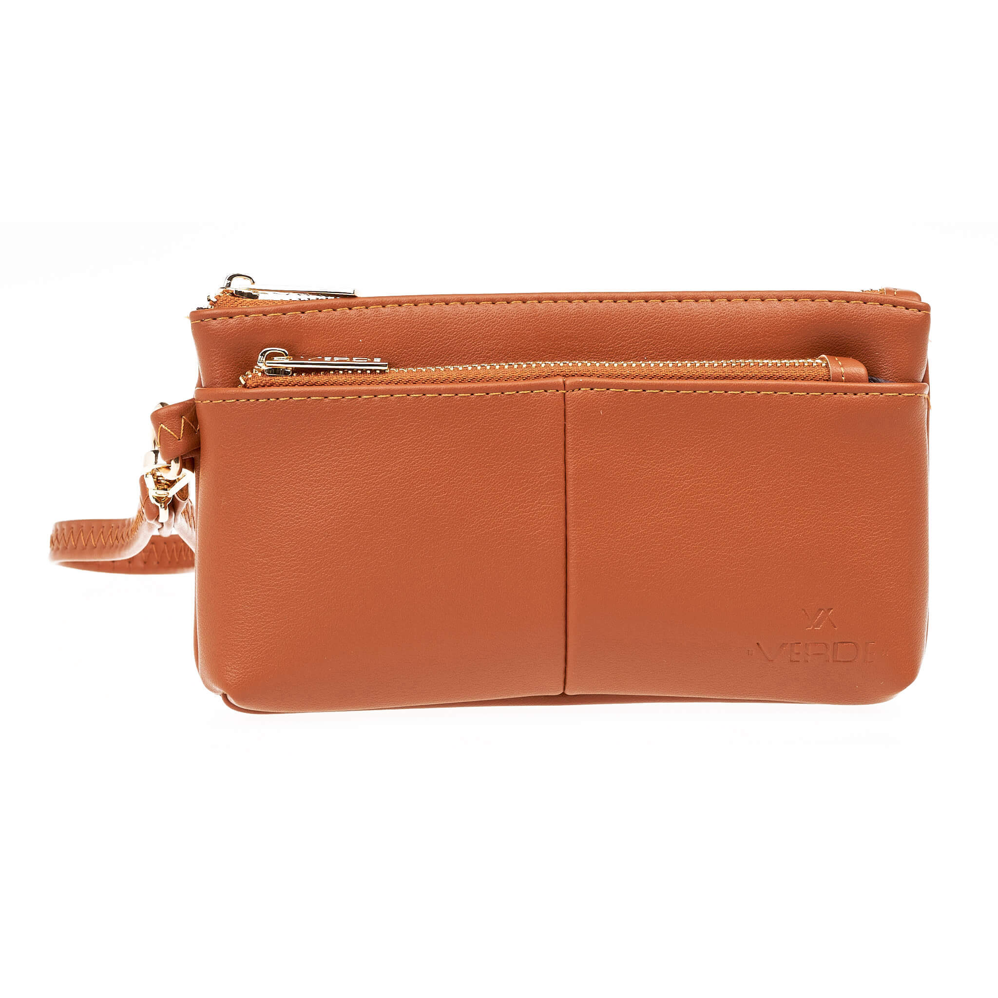 Verde Γυναικείο Πορτοφόλι 18-1357 Καμηλό