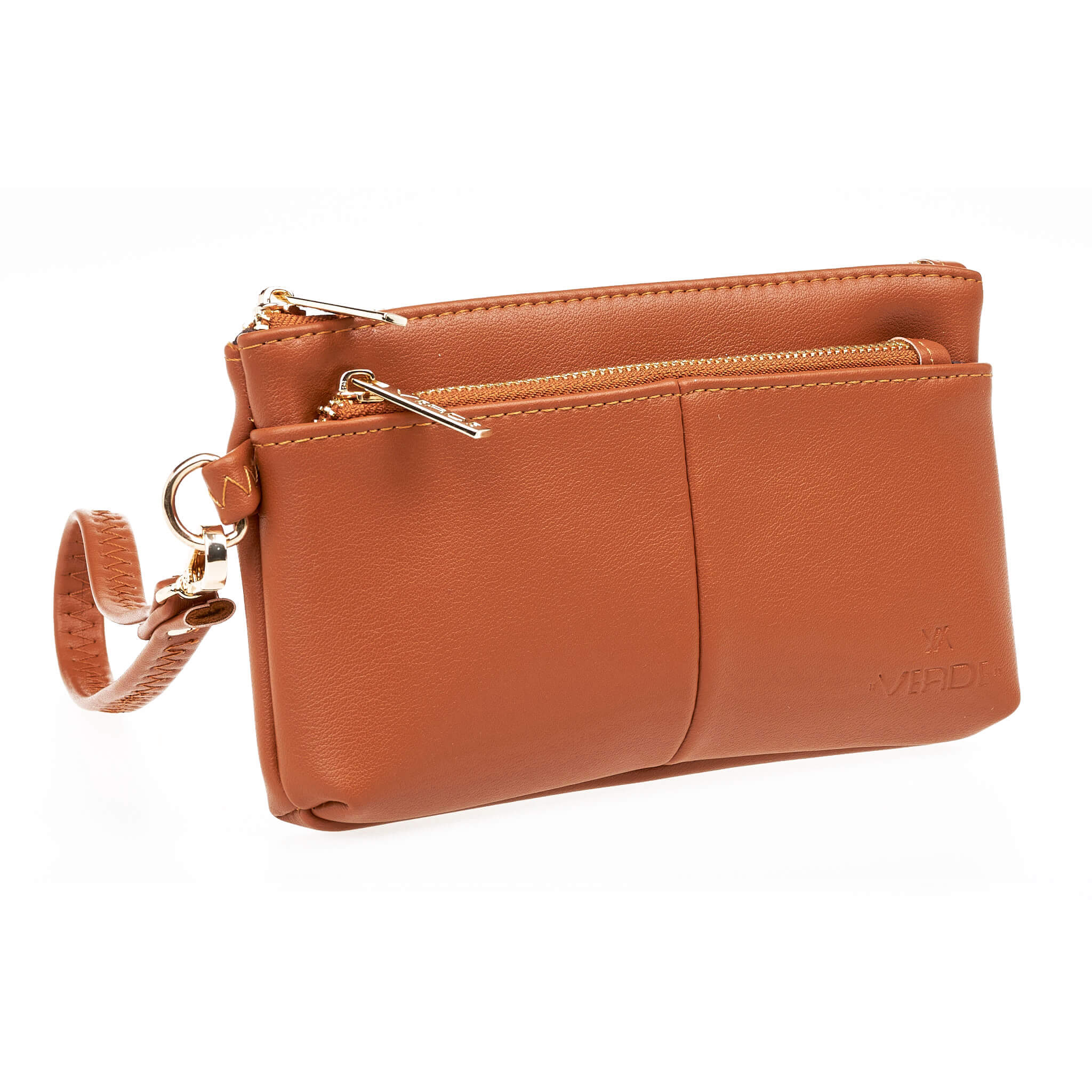 Verde Γυναικείο Πορτοφόλι 18-1357 Καμηλό