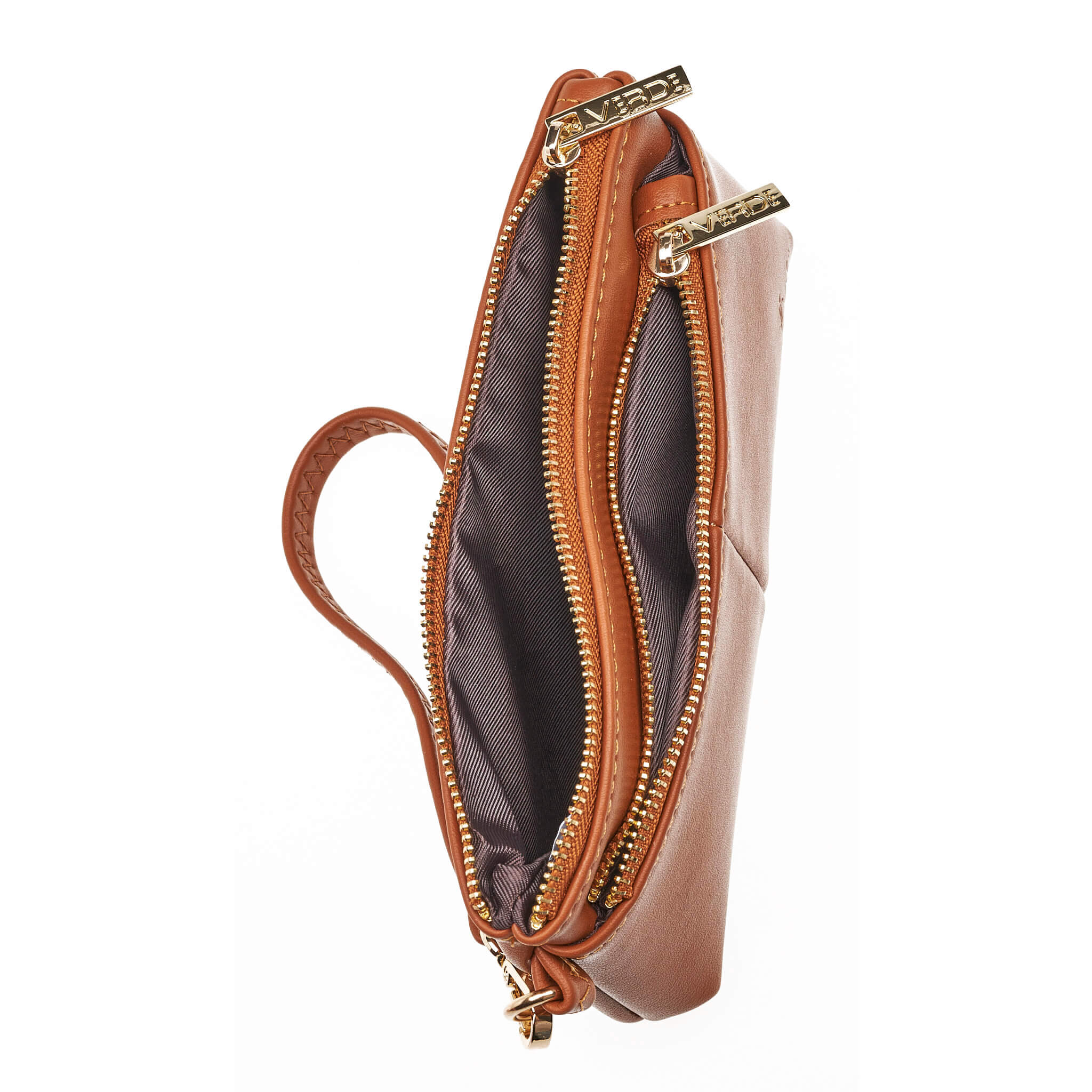 Verde Γυναικείο Πορτοφόλι 18-1357 Καμηλό