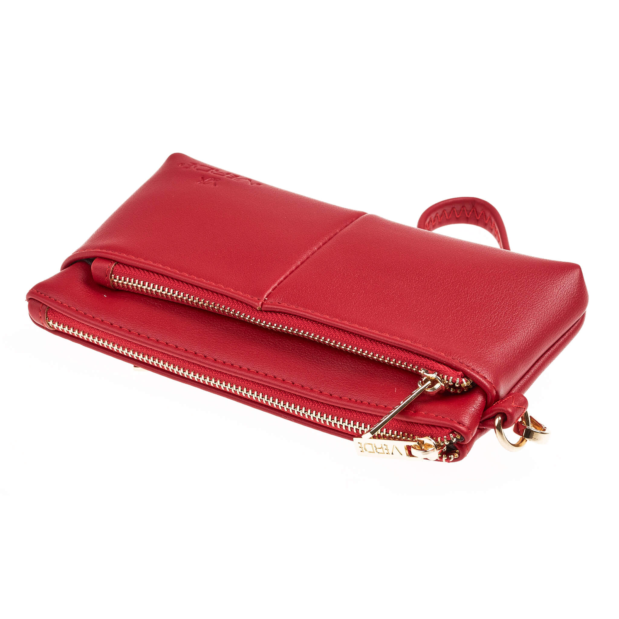 Verde Γυναικείο Πορτοφόλι 18-1357 Κόκκινο