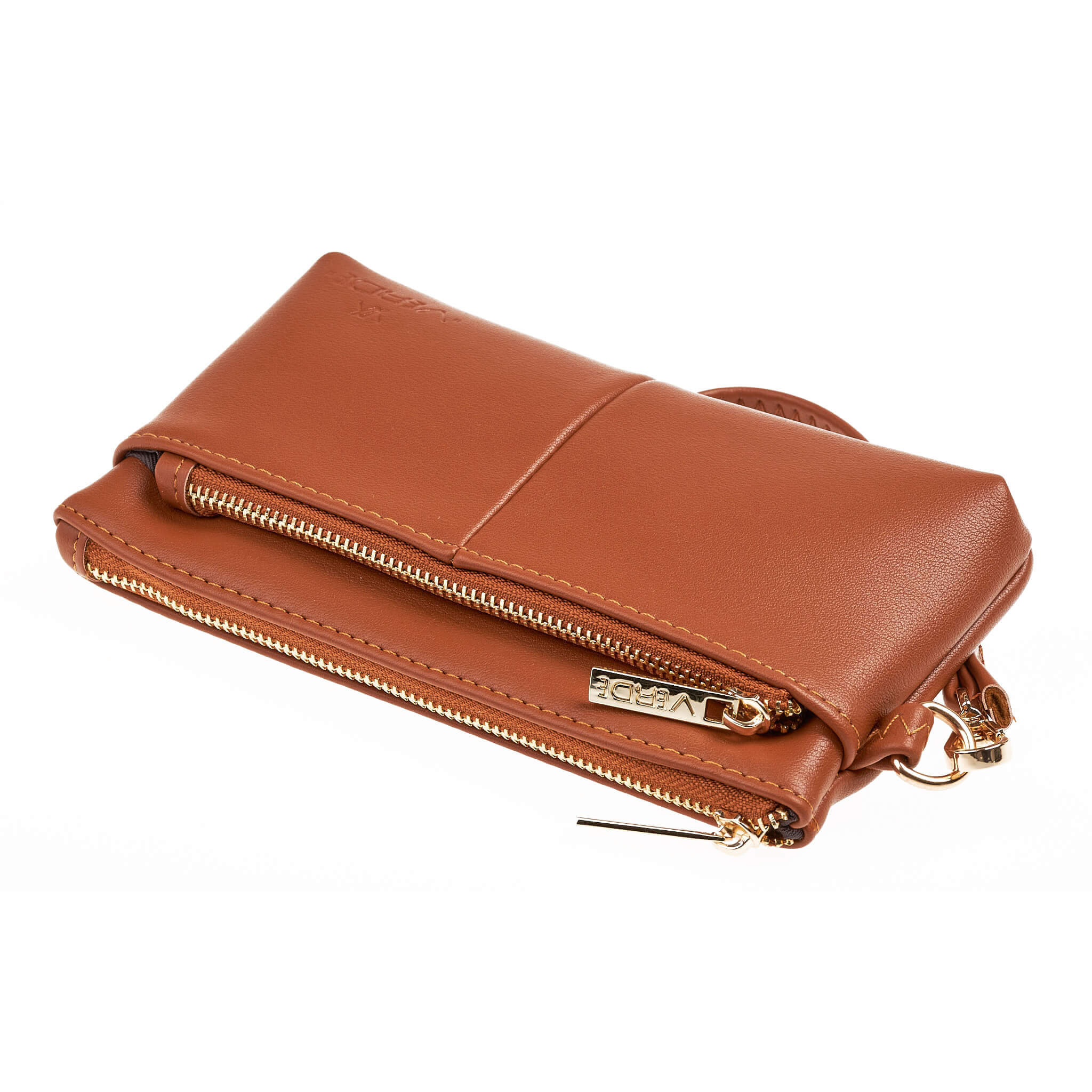 Verde Γυναικείο Πορτοφόλι 18-1357 Καμηλό