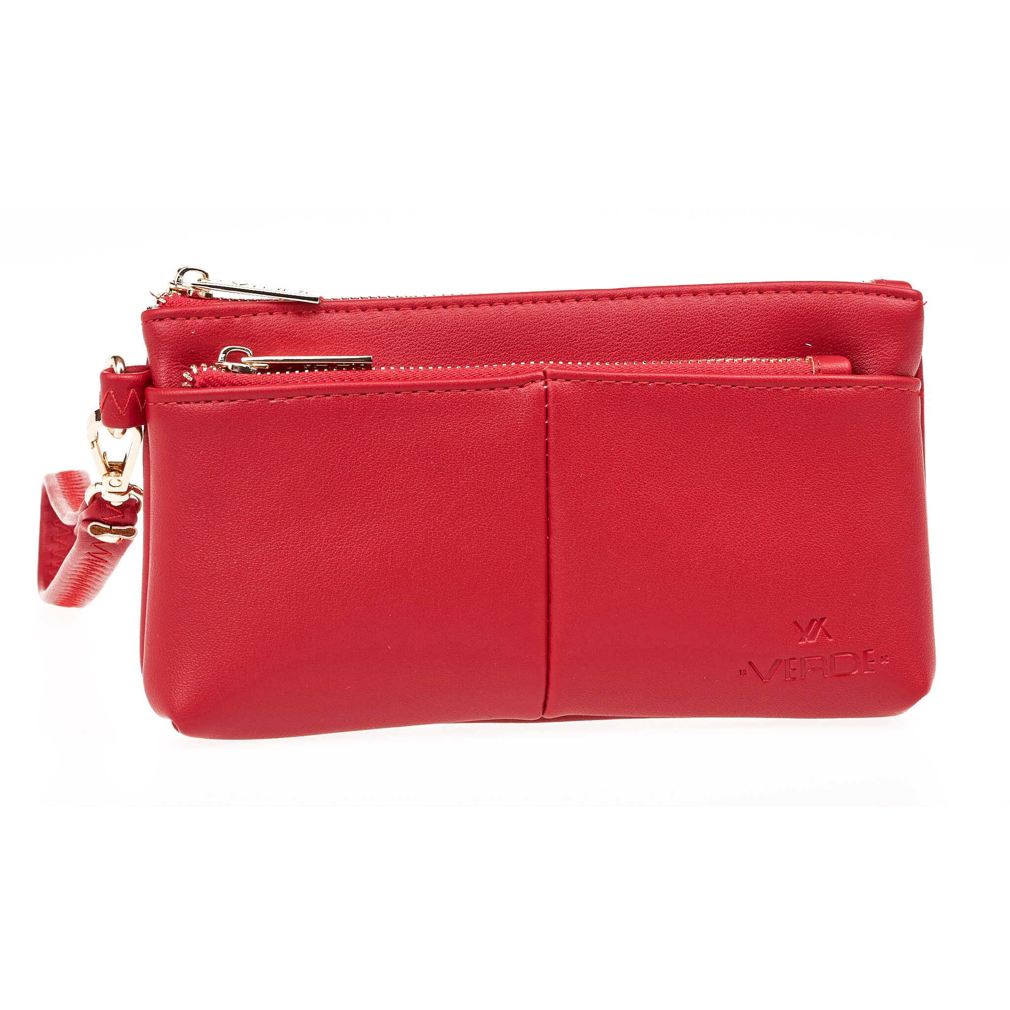 Verde Γυναικείο Πορτοφόλι 18-1357 Κόκκινο
