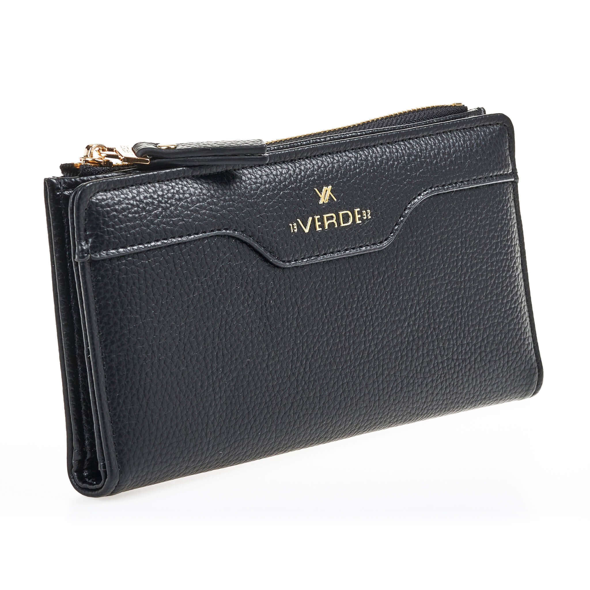 Verde Γυναικείο Πορτοφόλι 18-1358 Μαύρο
