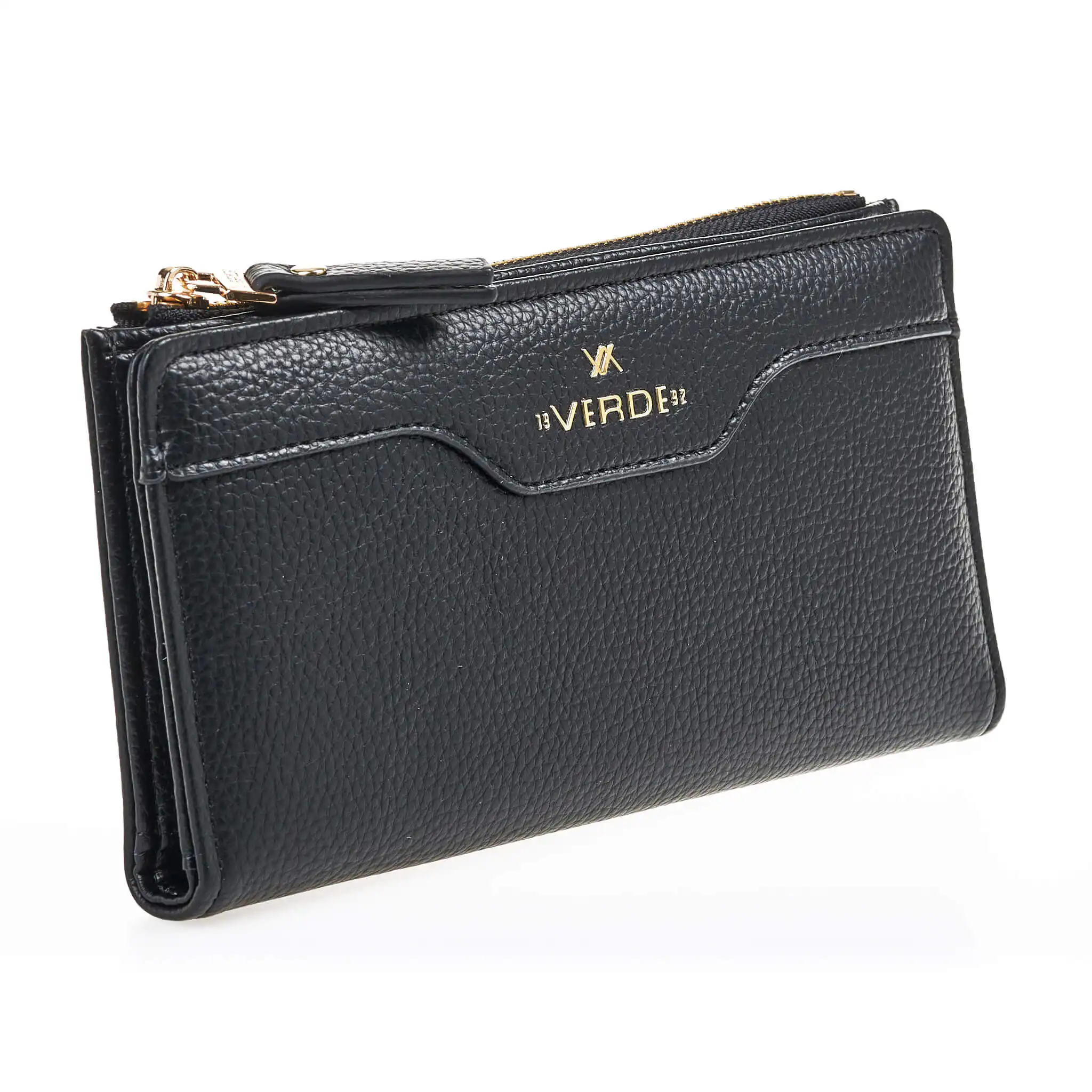 Verde Γυναικείο Πορτοφόλι 18-1358 Μαύρο