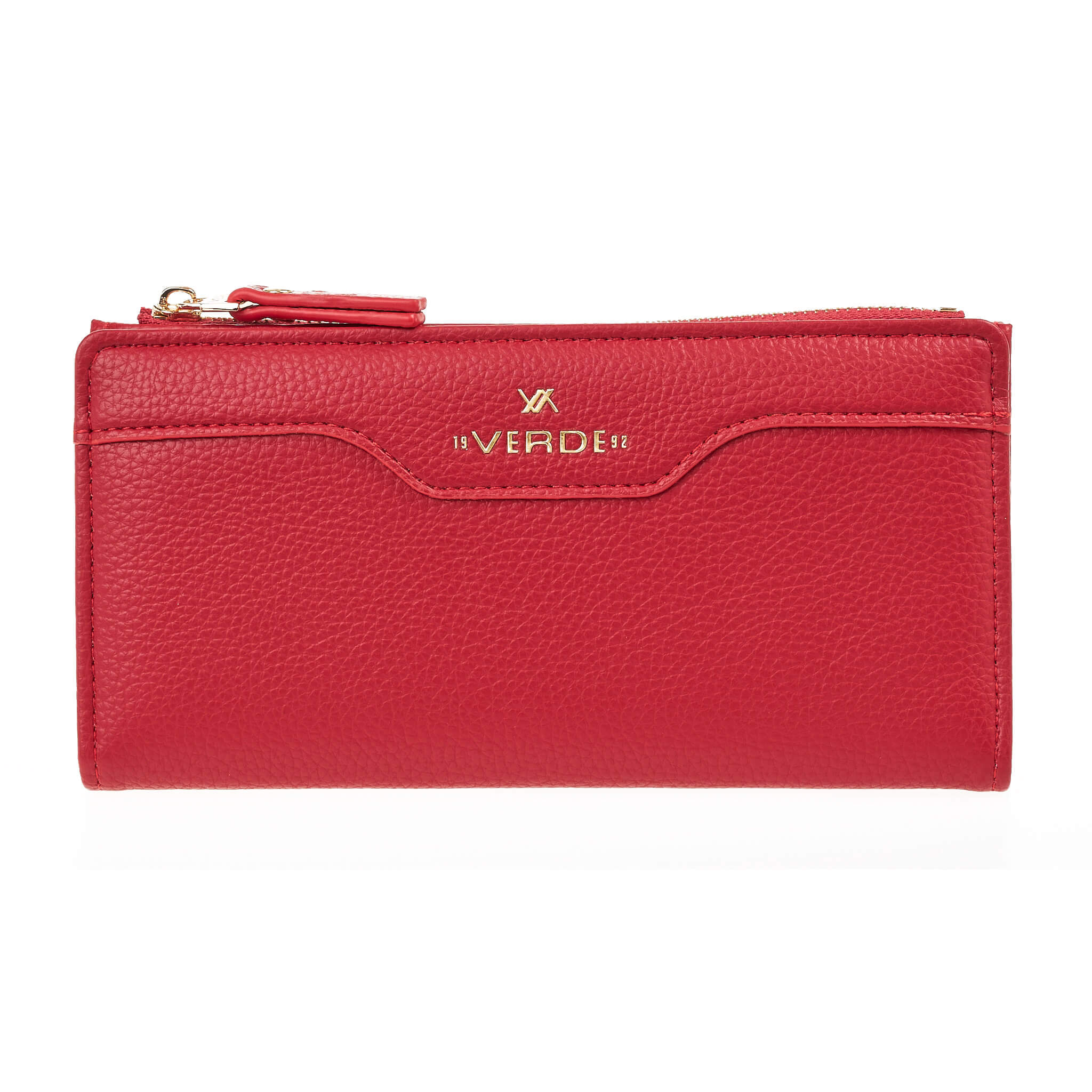 Verde Γυναικείο Πορτοφόλι 18-1358 Κόκκινο