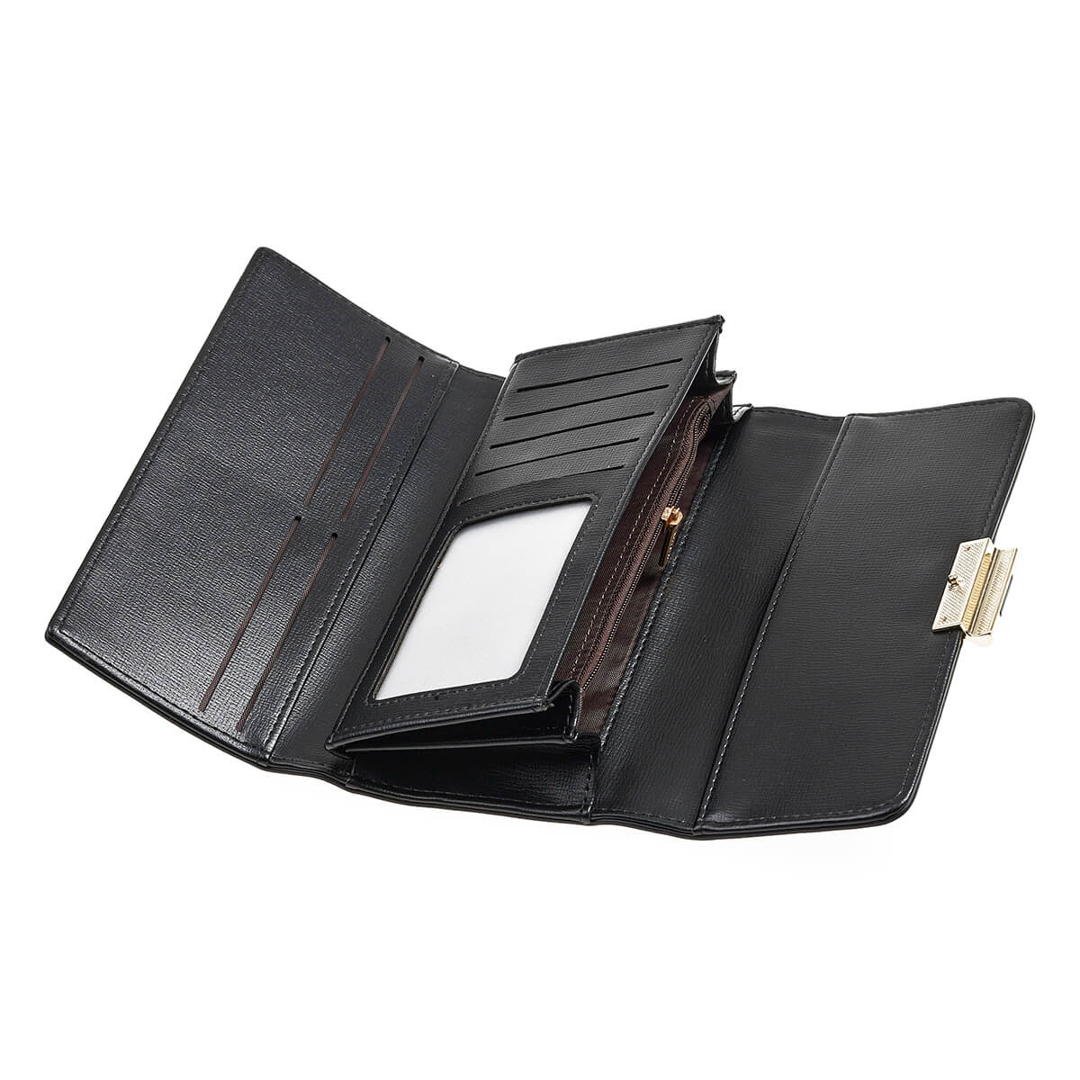 Verde Γυναικείο Πορτοφόλι 18-1361 Μαύρο