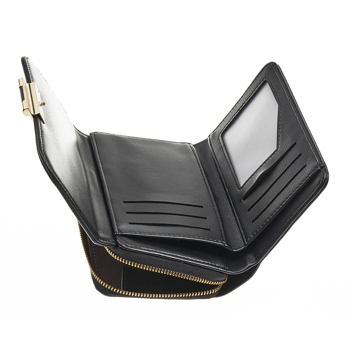 Verde Γυναικείο Πορτοφόλι 18-1362 Μαύρο