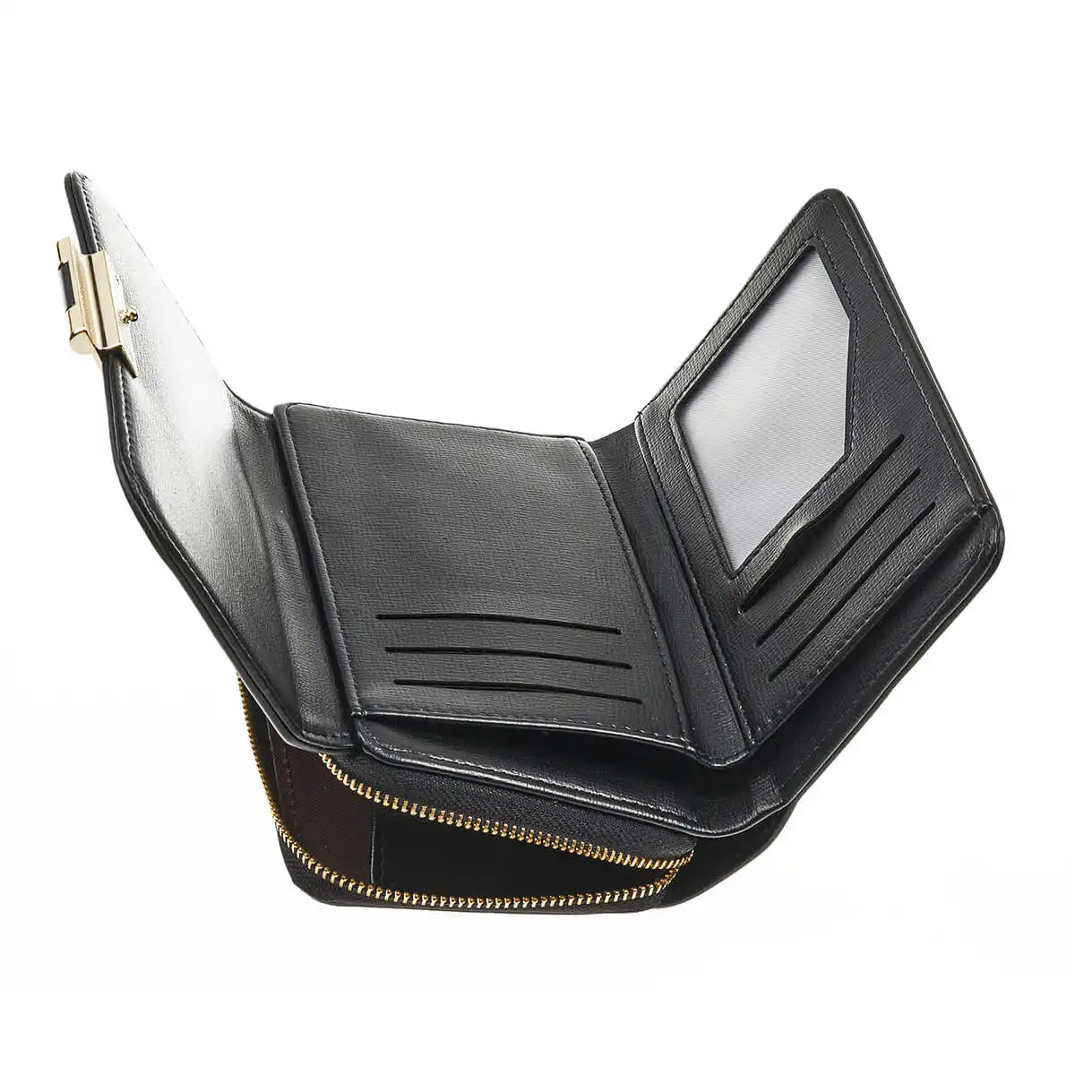 Verde Γυναικείο Πορτοφόλι 18-1362 Μαύρο