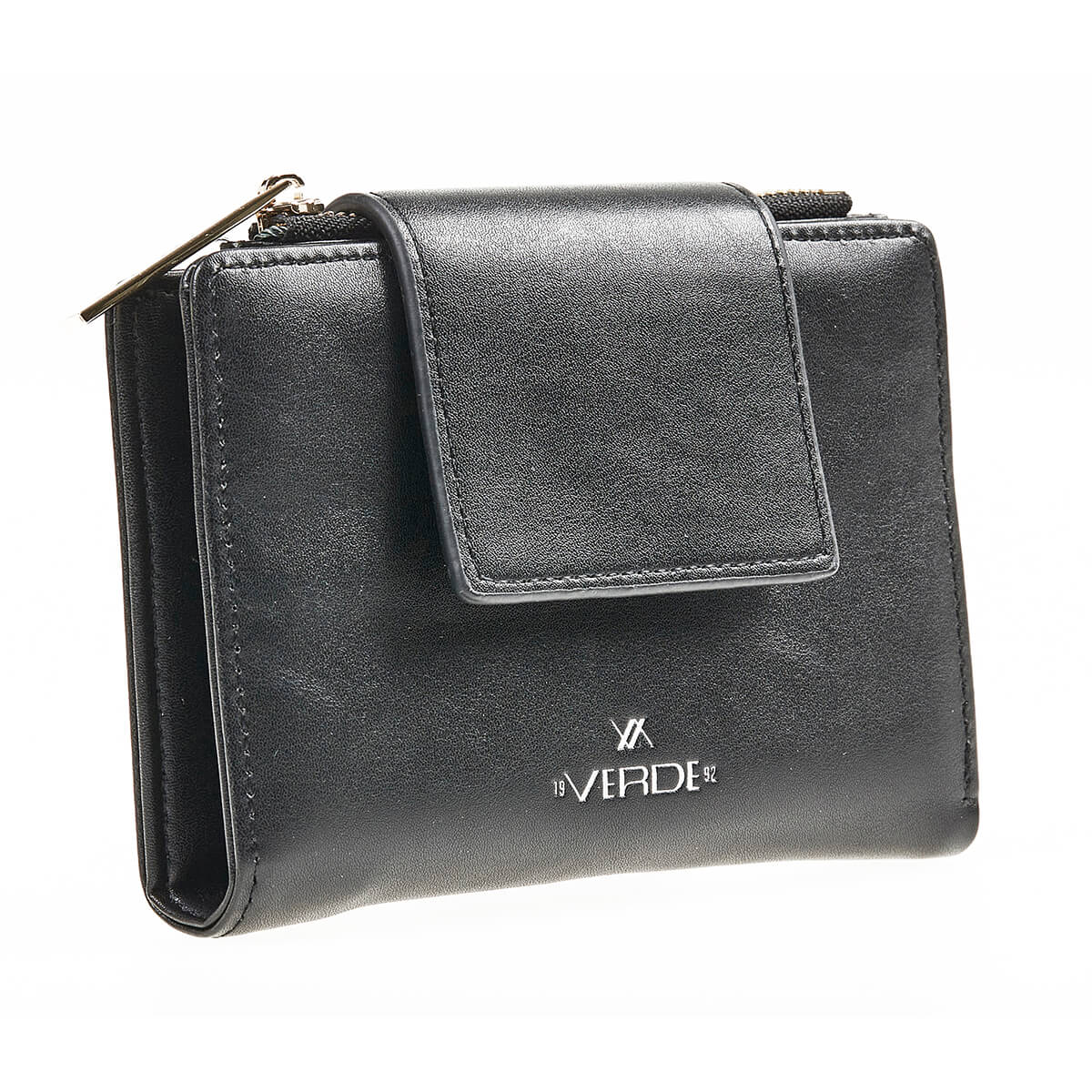 Verde Γυναικείο Πορτοφόλι 18-1367 Μαύρο
