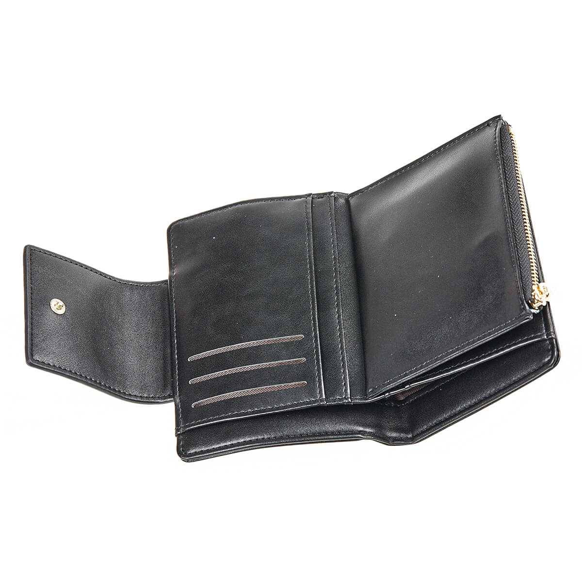 Verde Γυναικείο Πορτοφόλι 18-1367 Μαύρο