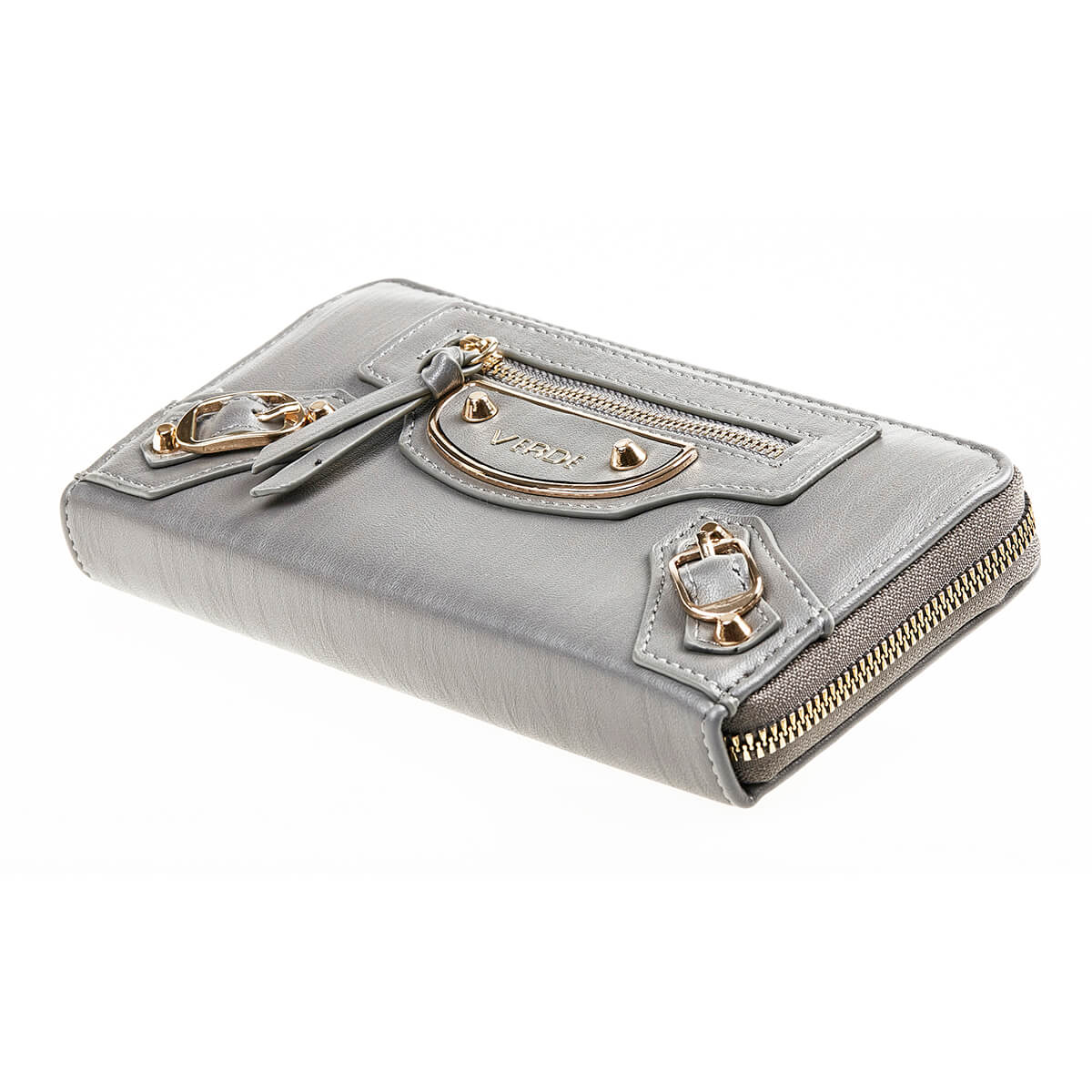 Verde Γυναικείο Πορτοφόλι 18-1376 Γκρι