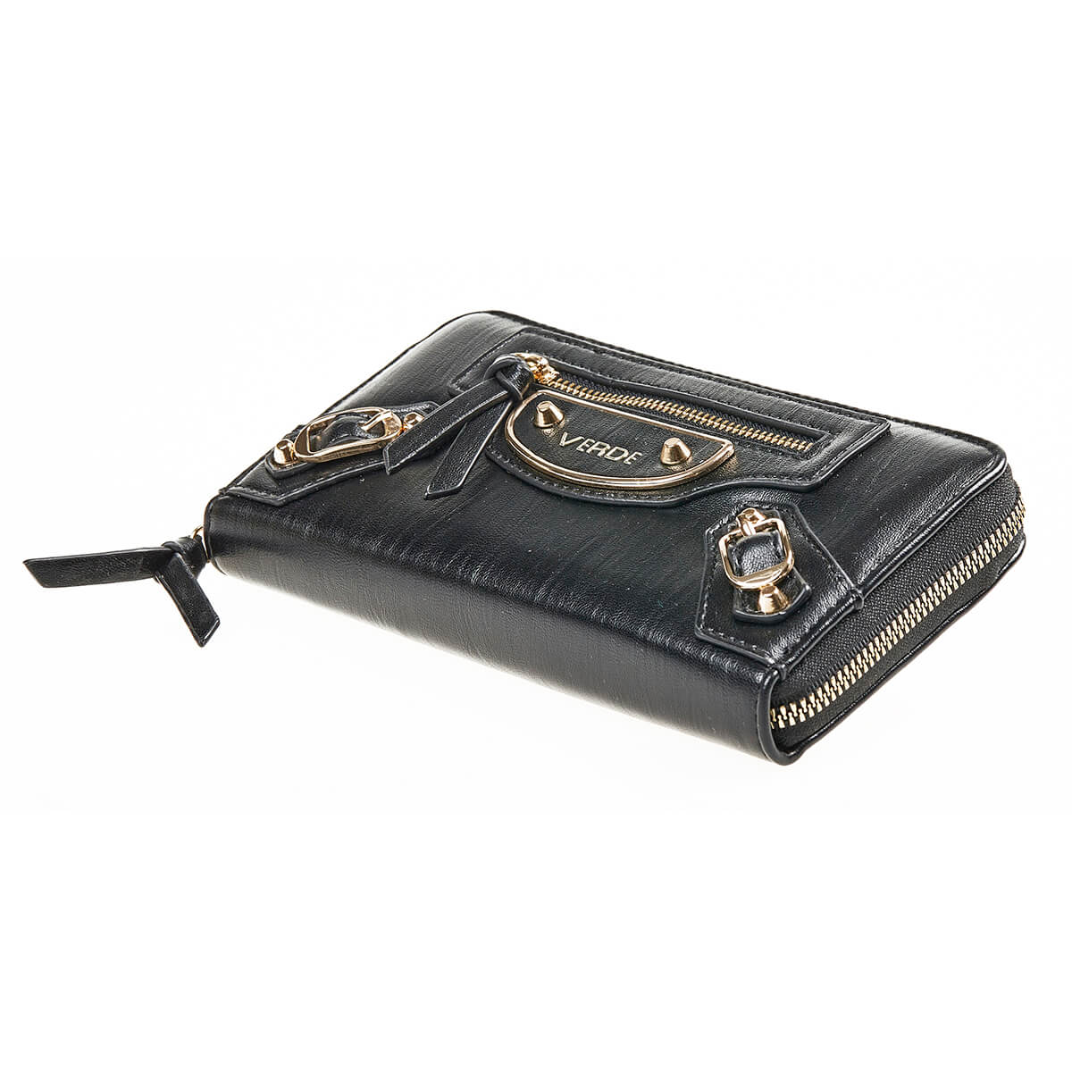 Verde Γυναικείο Πορτοφόλι 18-1376 Μαύρο