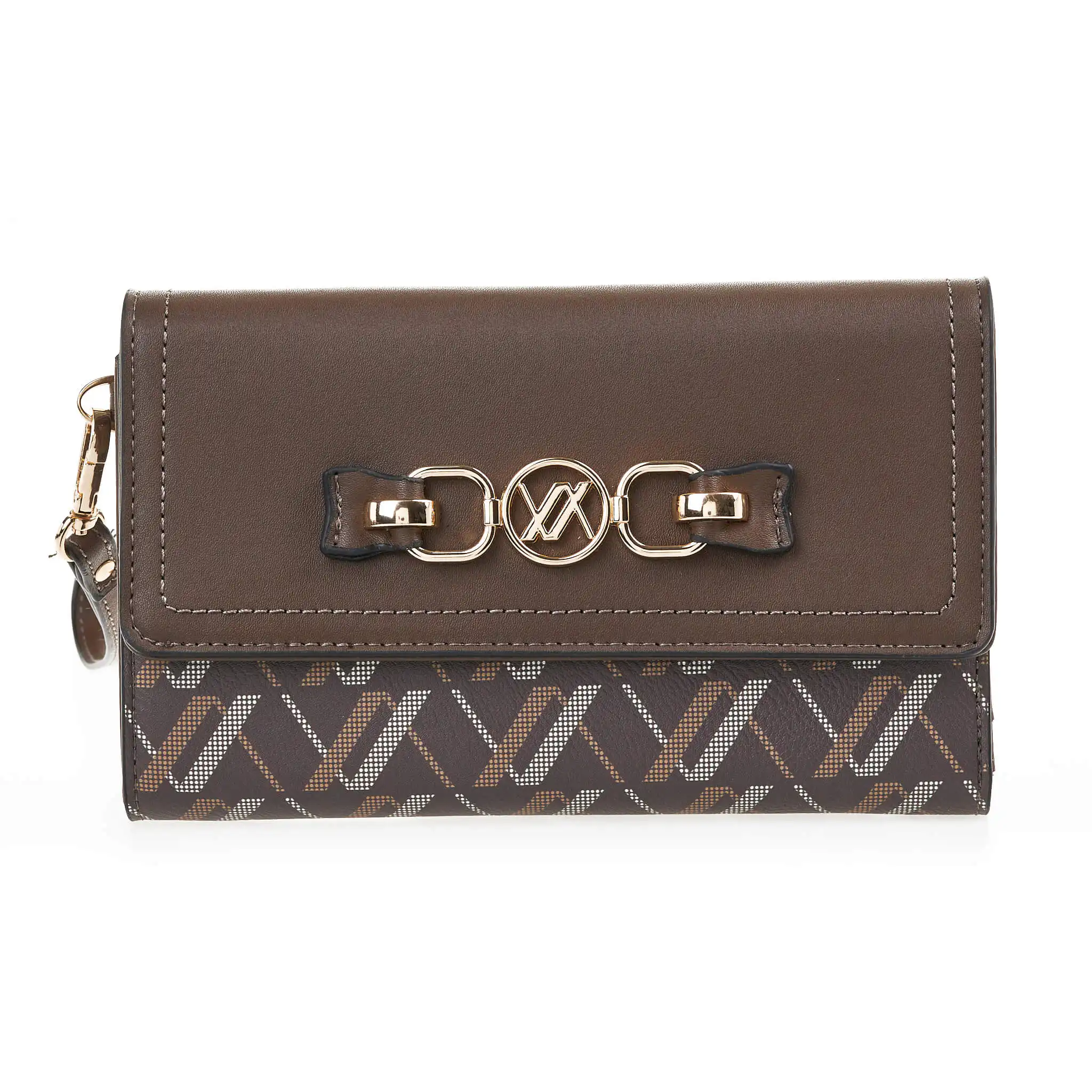 Verde Γυναικείο Πορτοφόλι 18-1377 Καφέ