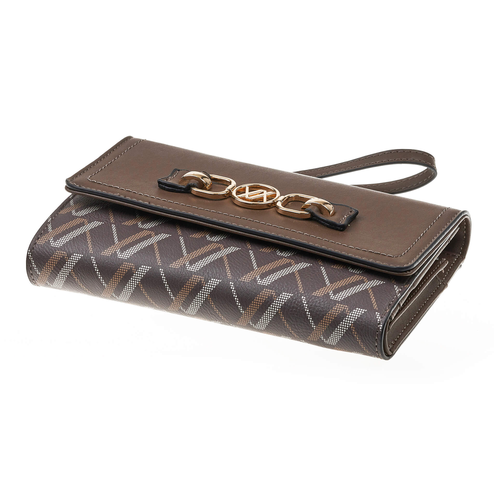 Verde Γυναικείο Πορτοφόλι 18-1377 Καφέ