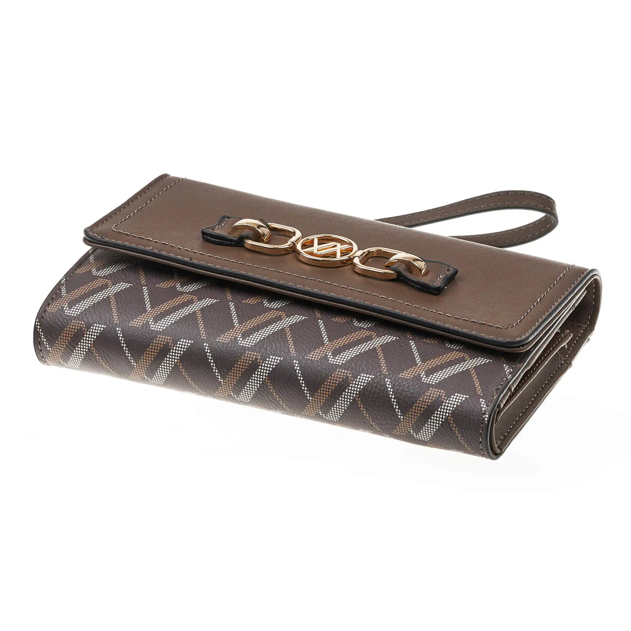 Verde Γυναικείο Πορτοφόλι 18-1377 Καφέ