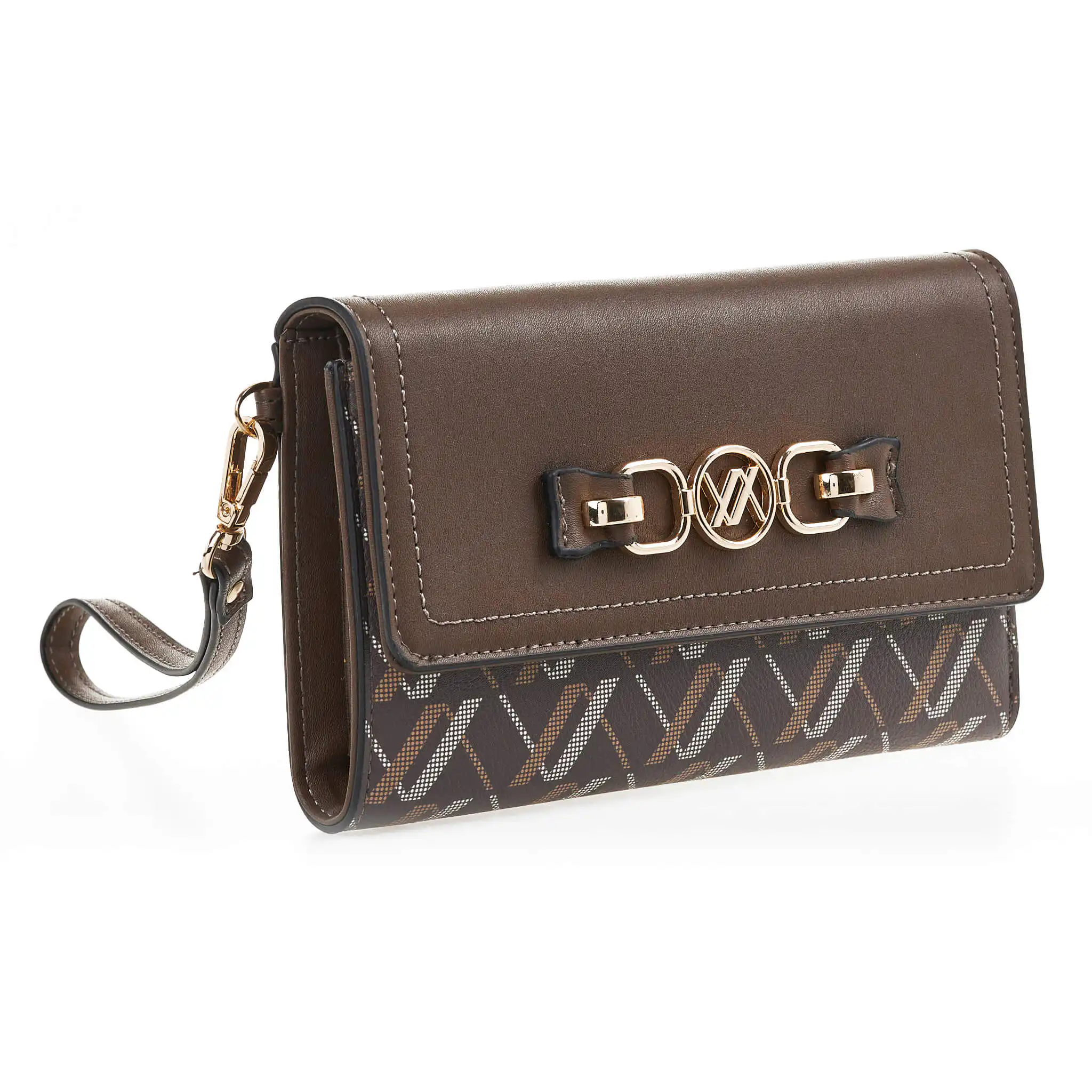 Verde Γυναικείο Πορτοφόλι 18-1377 Καφέ