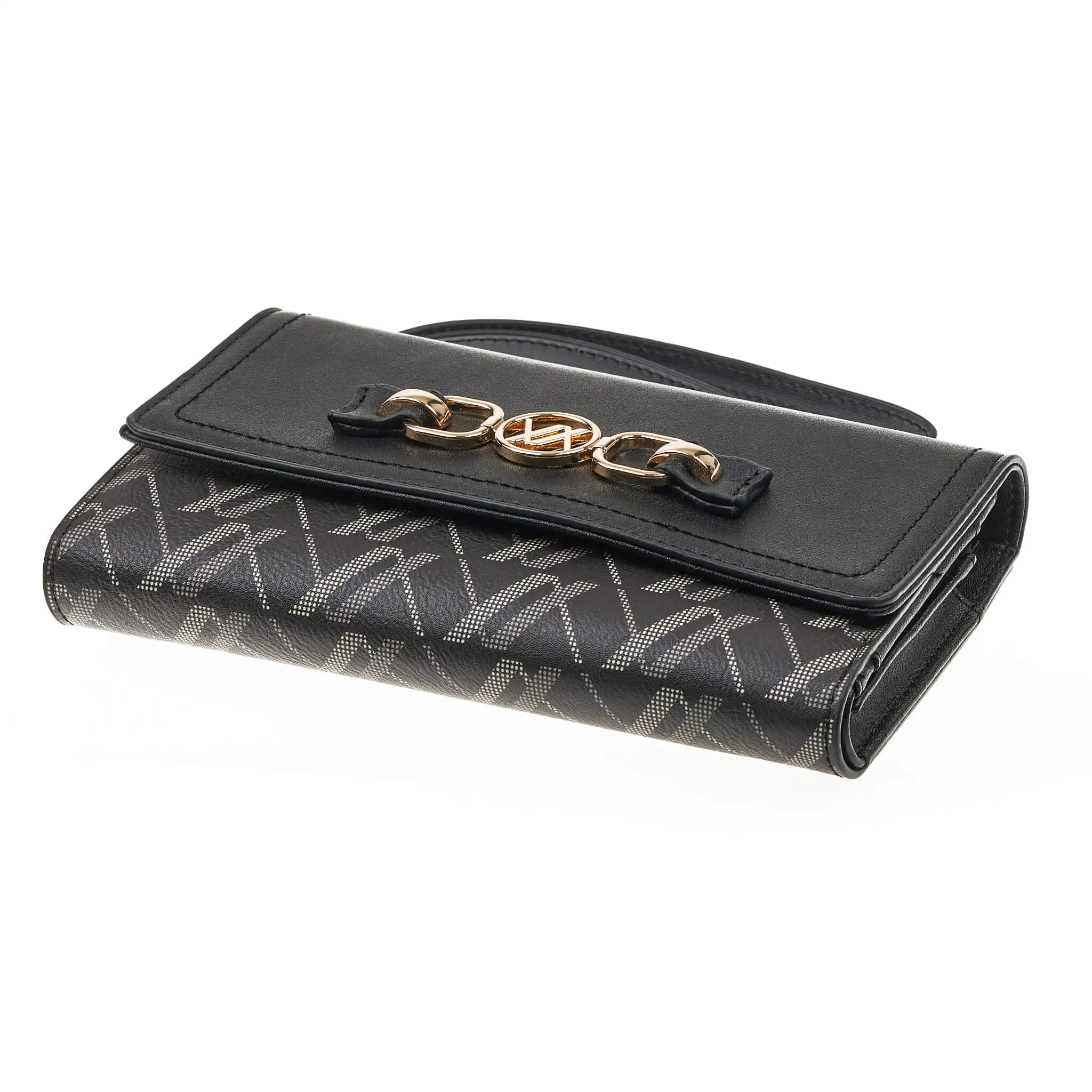 Verde Γυναικείο Πορτοφόλι 18-1377 Μαύρο