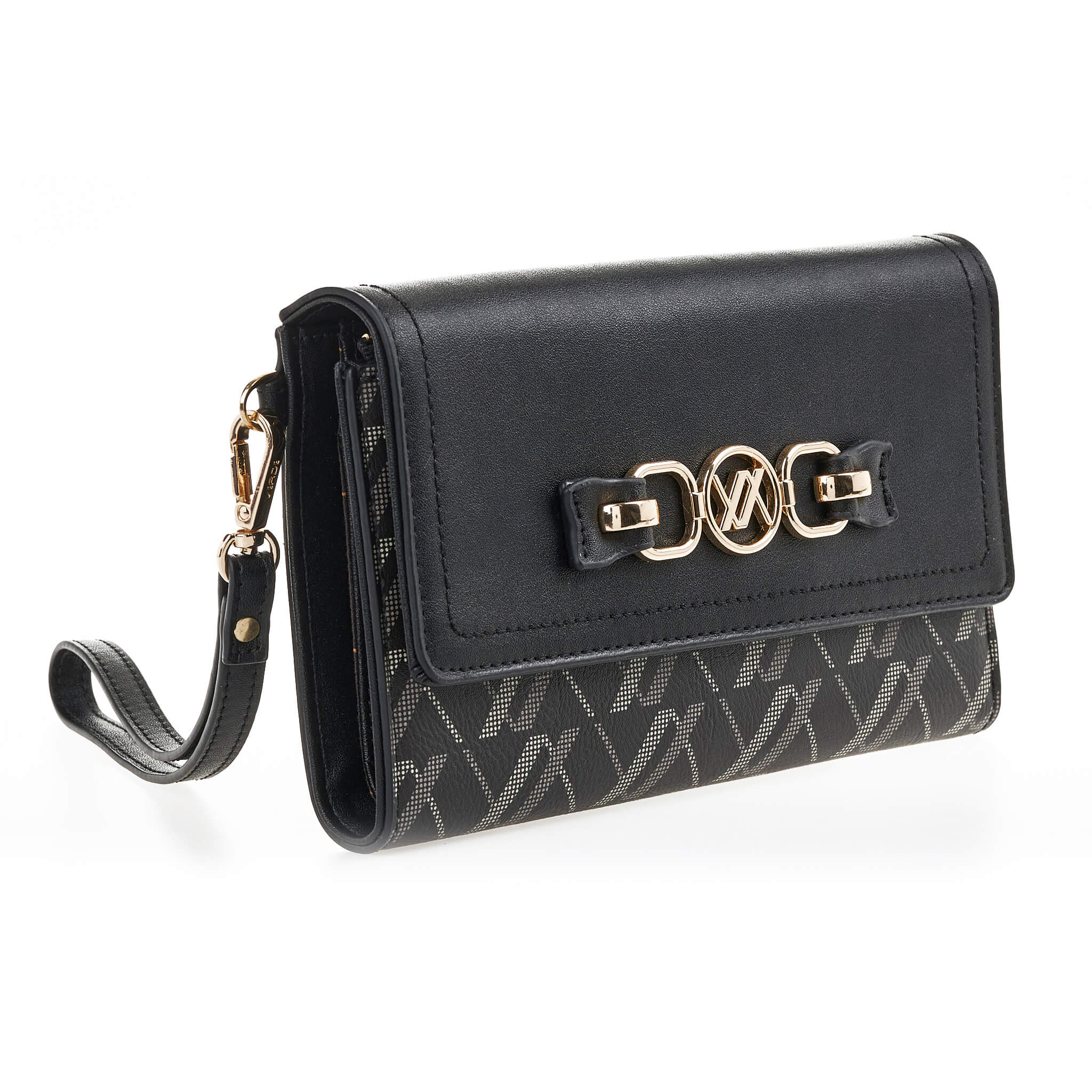 Verde Γυναικείο Πορτοφόλι 18-1377 Μαύρο