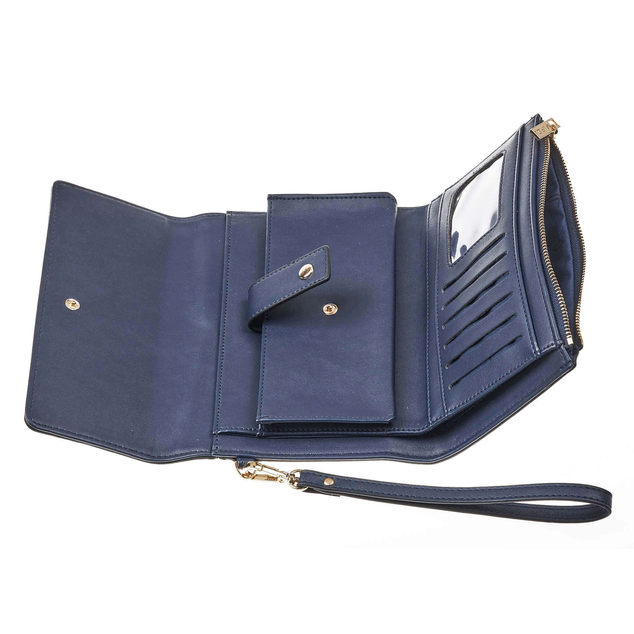 Verde Γυναικείο Πορτοφόλι 18-1377 Μπλε