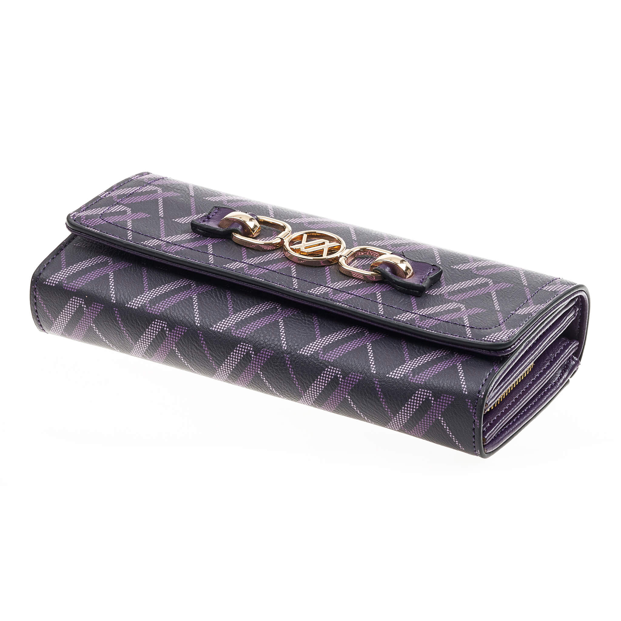 Verde Γυναικείο Πορτοφόλι 18-1378 Μωβ