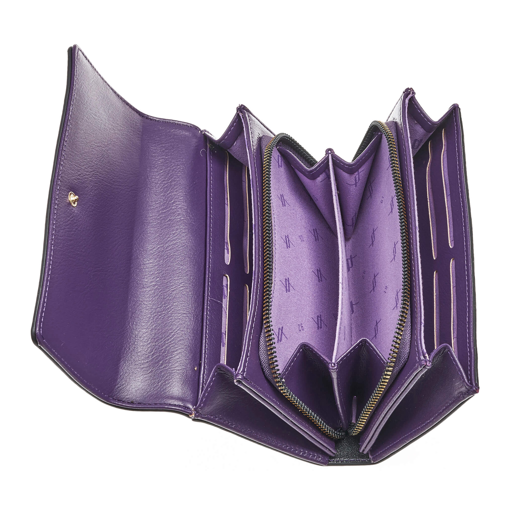 Verde Γυναικείο Πορτοφόλι 18-1378 Μωβ