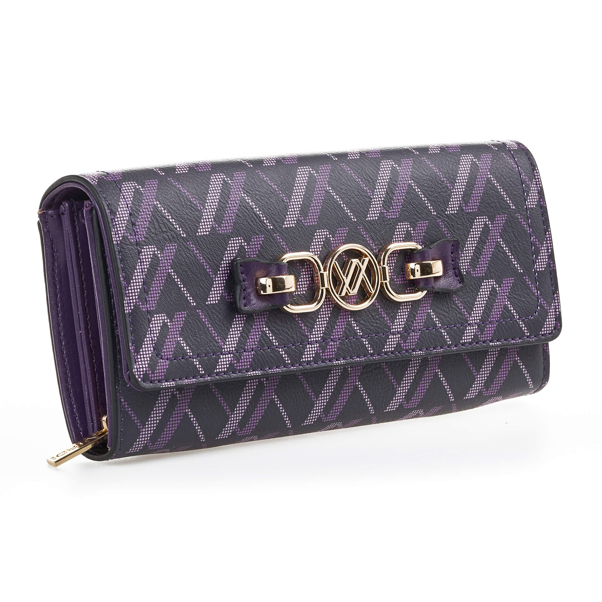 Verde Γυναικείο Πορτοφόλι 18-1378 Μωβ