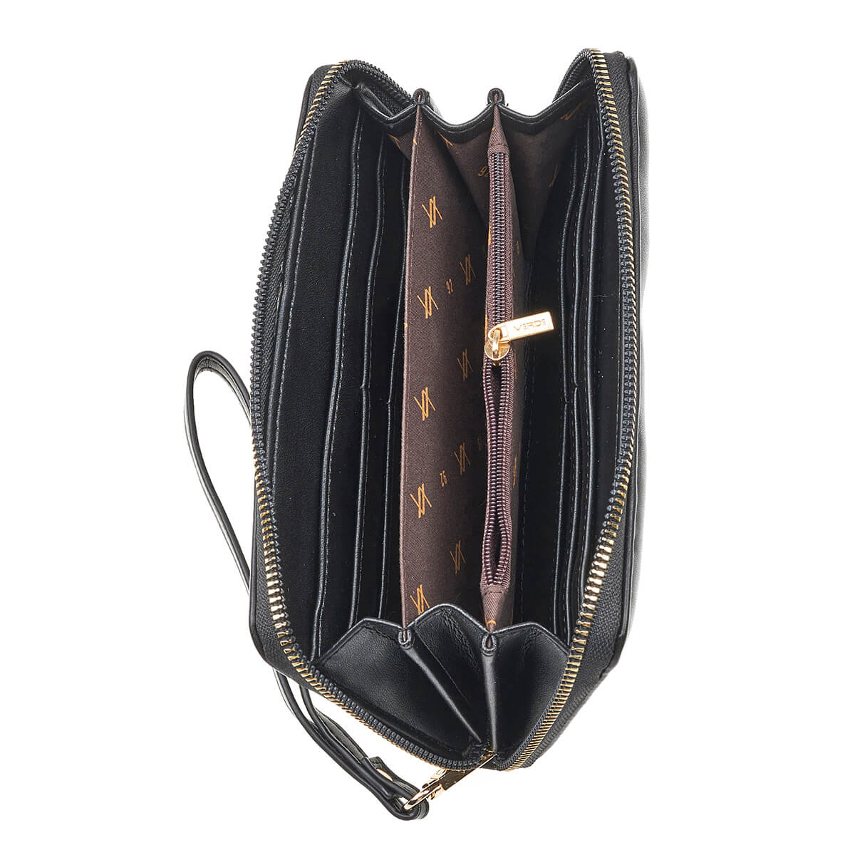 Verde Γυναικείο Πορτοφόλι 18-1382 Μαύρο