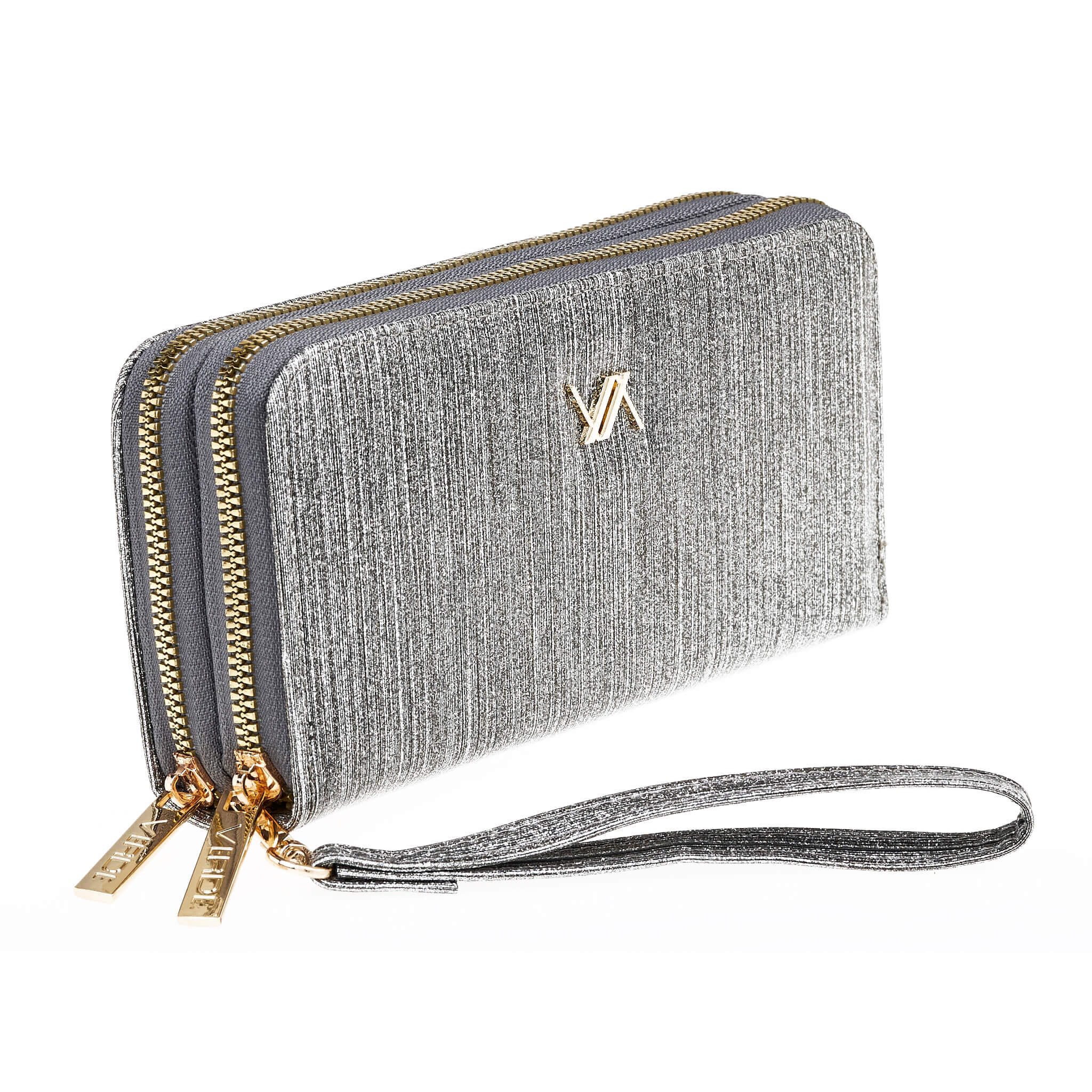 Verde Γυναικείο Πορτοφόλι 18-1389 Ασημί