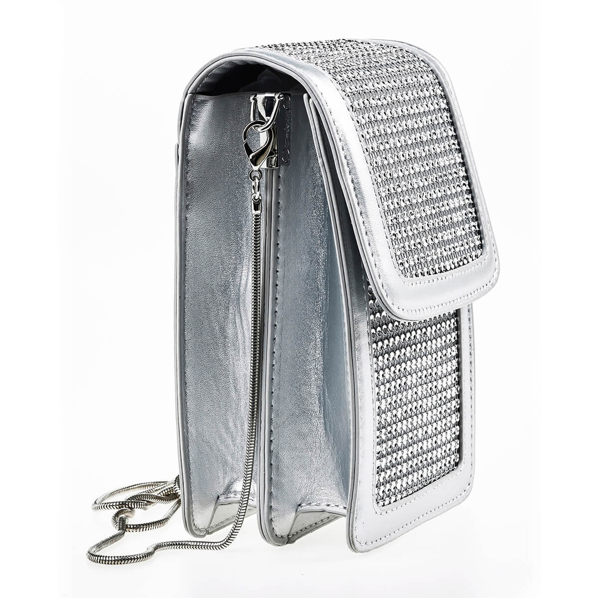 Verde Γυναικείο Πορτοφόλι 18-1390 Ασημί