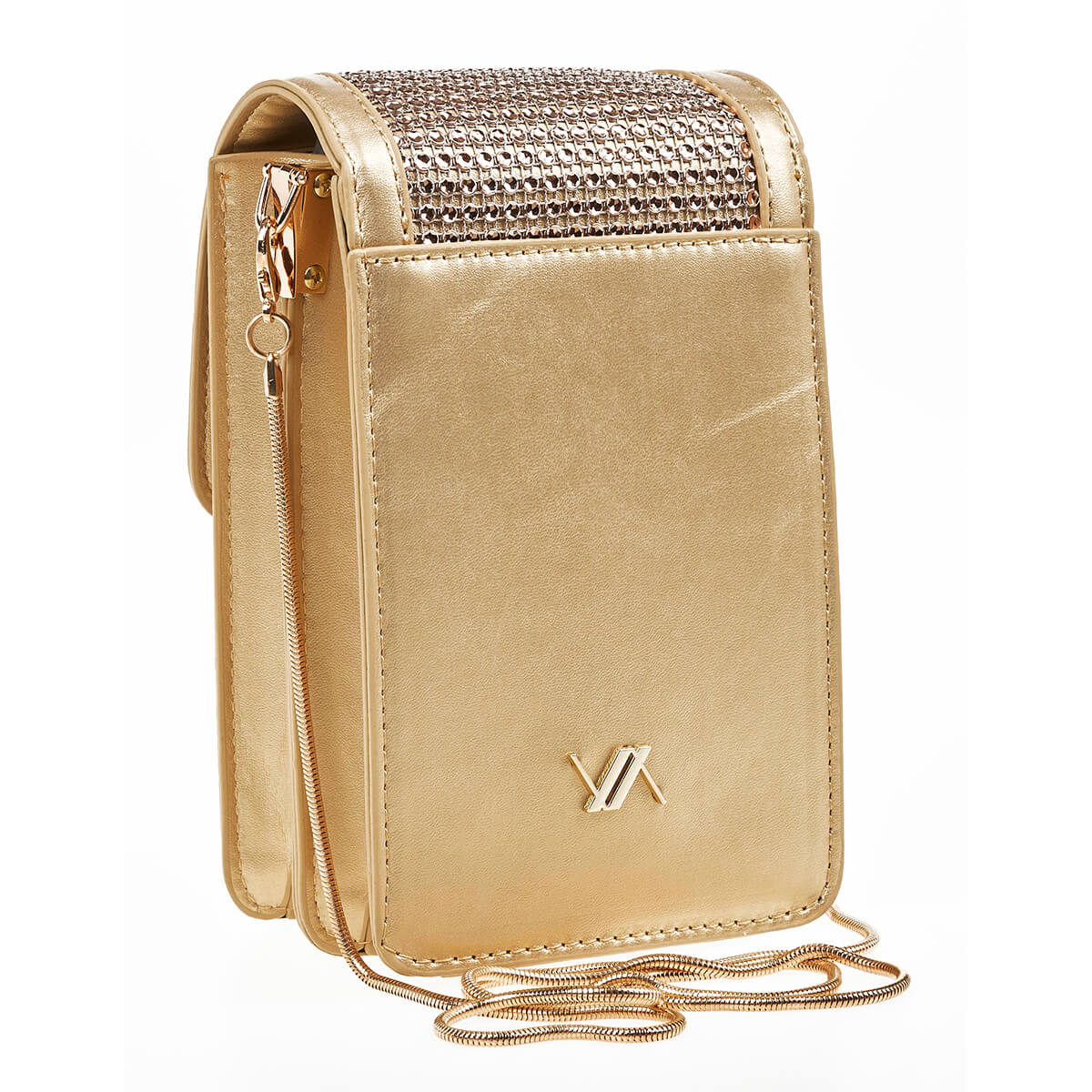 Verde Γυναικείο Πορτοφόλι 18-1390 Χρυσό