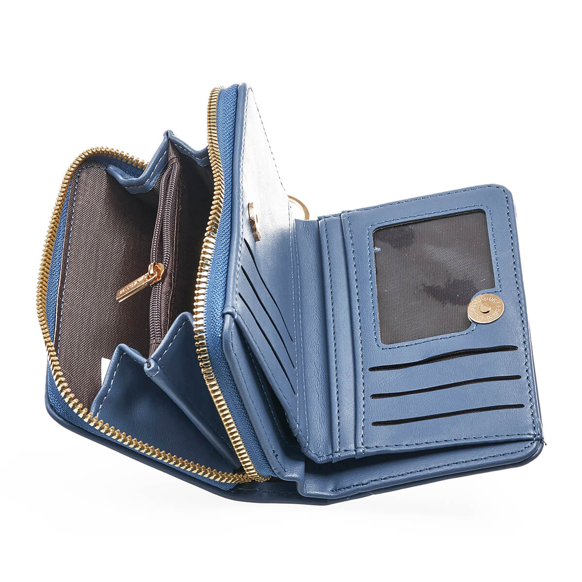 Verde Γυναικείο Πορτοφόλι 18-1391 Μπλε