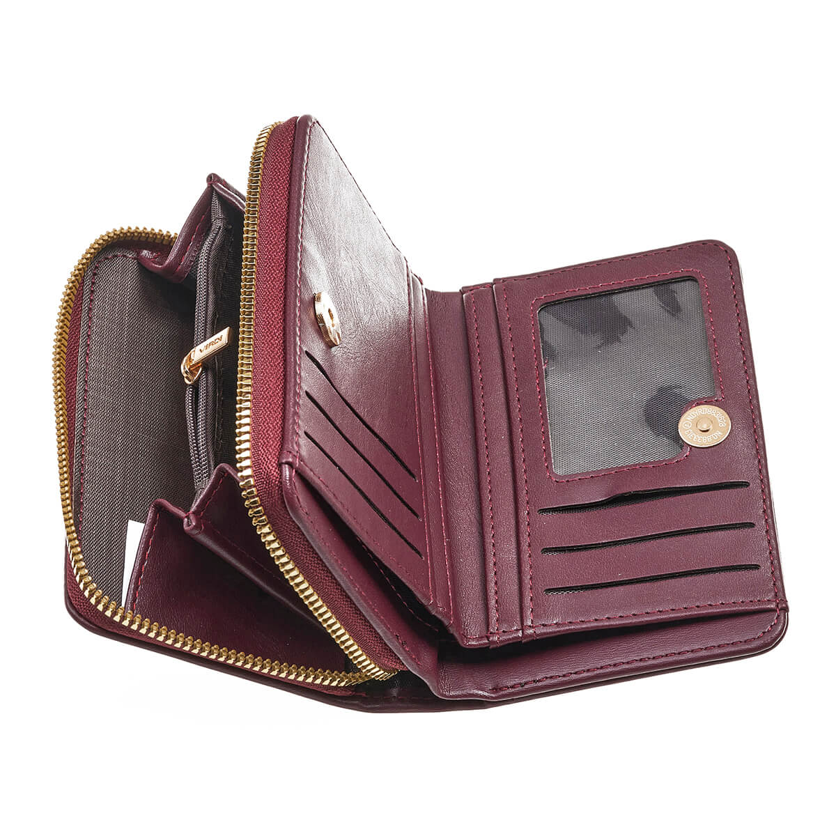 Verde Γυναικείο Πορτοφόλι 18-1391 Μπορντό