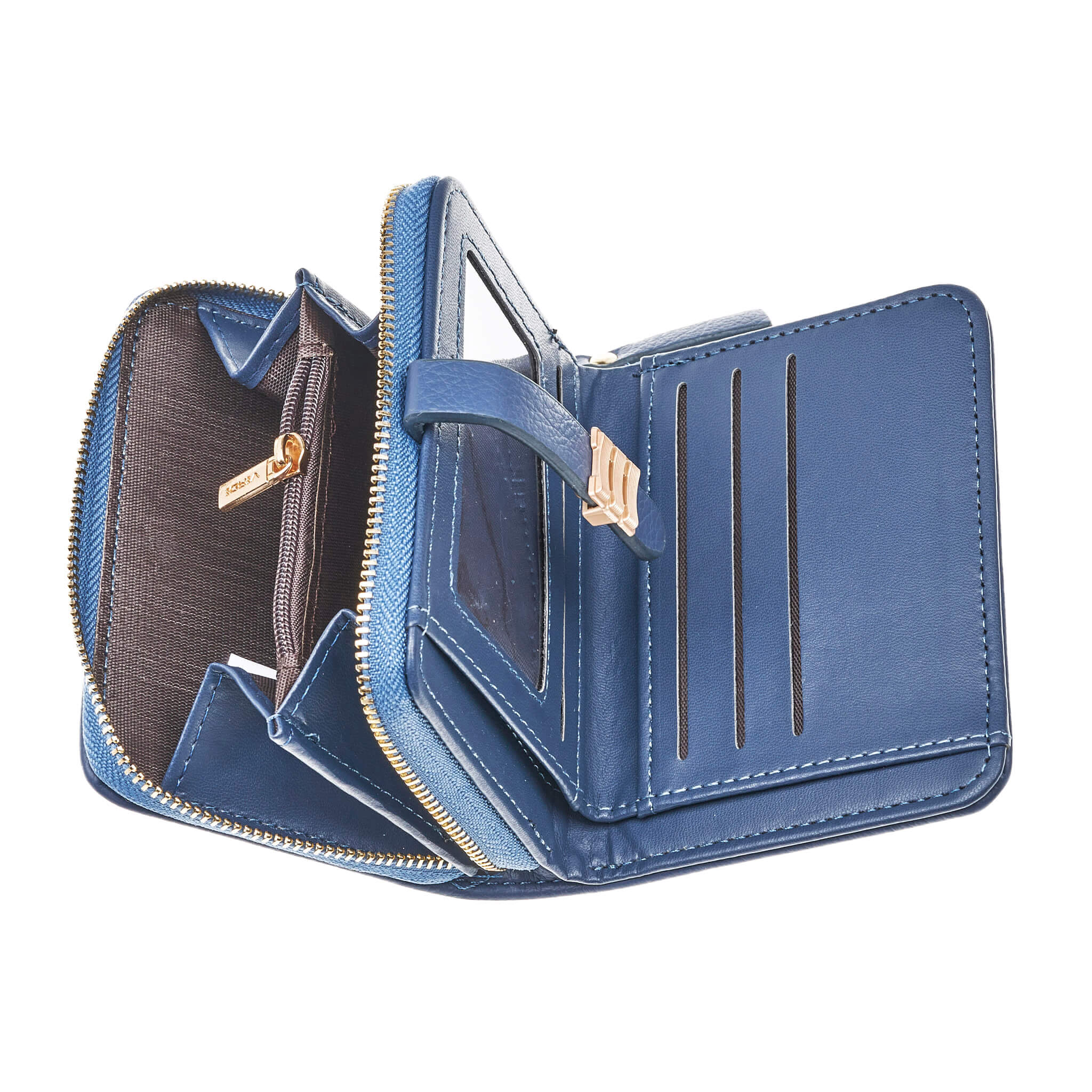 Verde Γυναικείο Πορτοφόλι 18-1392 Μπλε